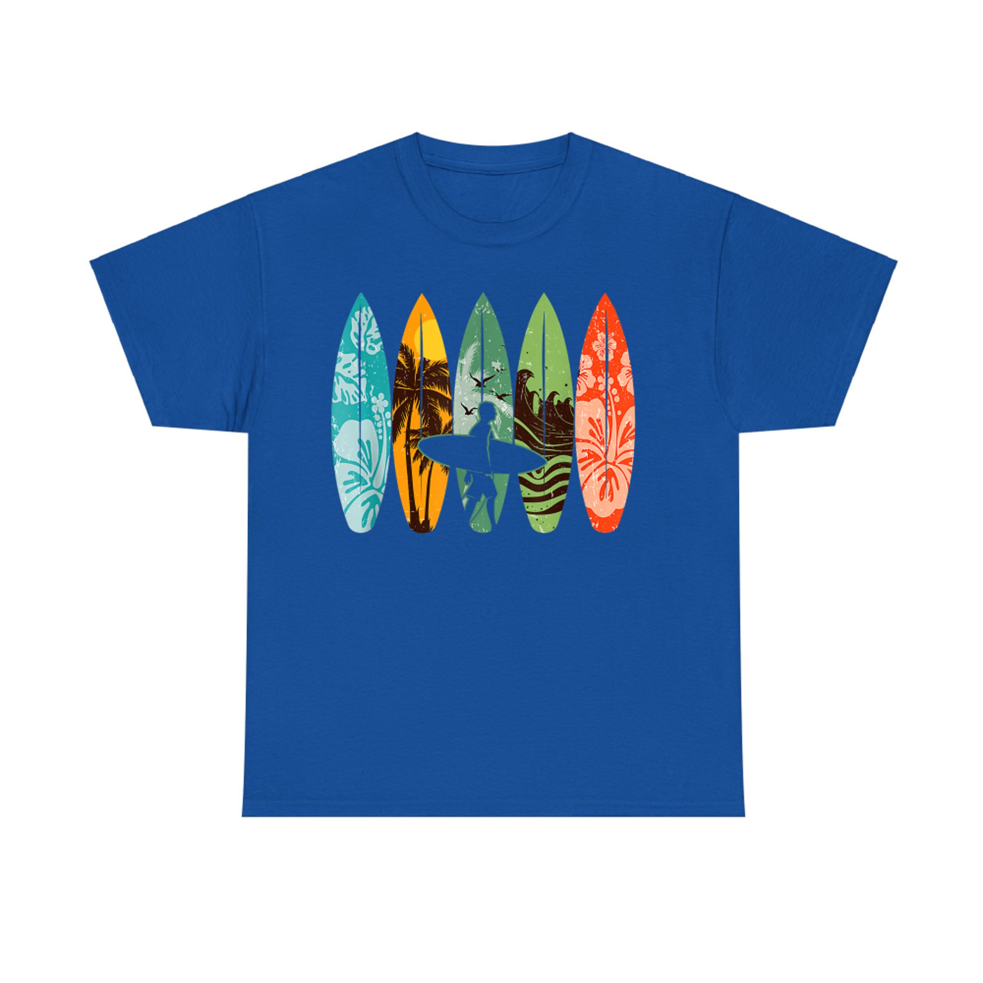 Surfboarder Hawaii Wave Surfing Surfboard Lover Beach Surfer T-Shirt