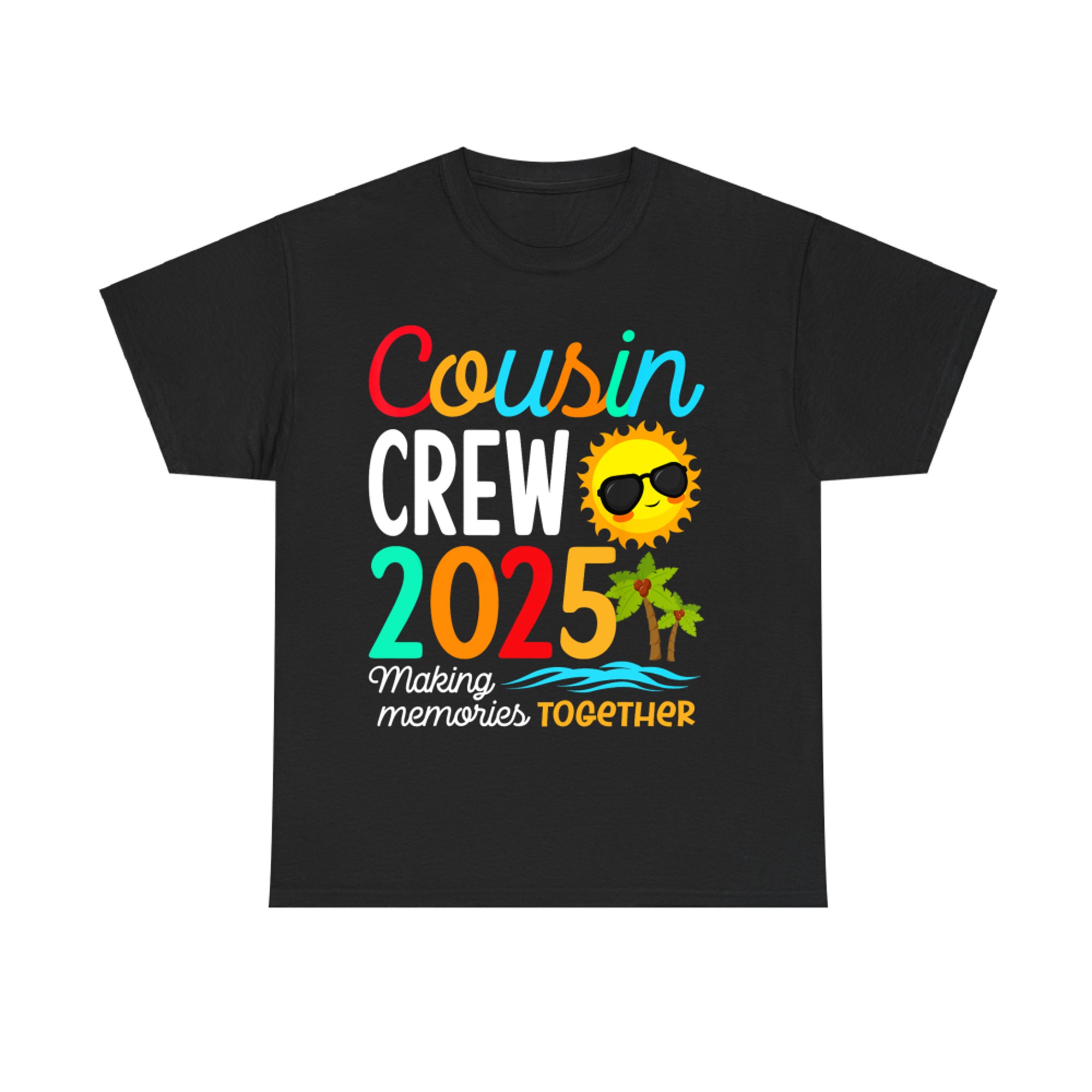 Cousin Crew Summer Vacation Beach Family Trip Matching T-Shirt