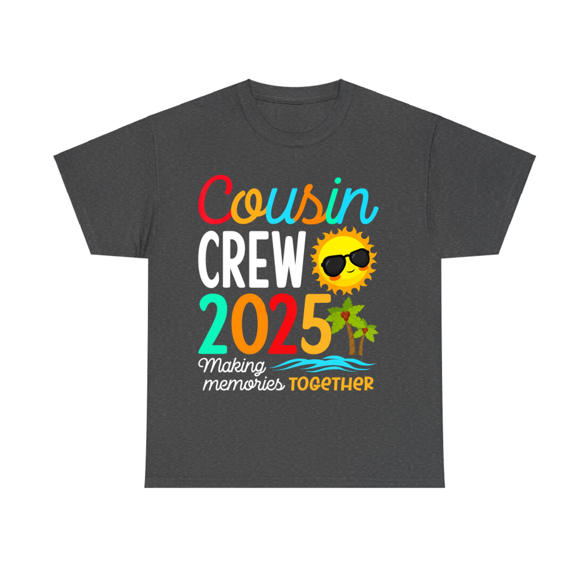 Cousin Crew Summer Vacation Beach Family Trip Matching T-Shirt