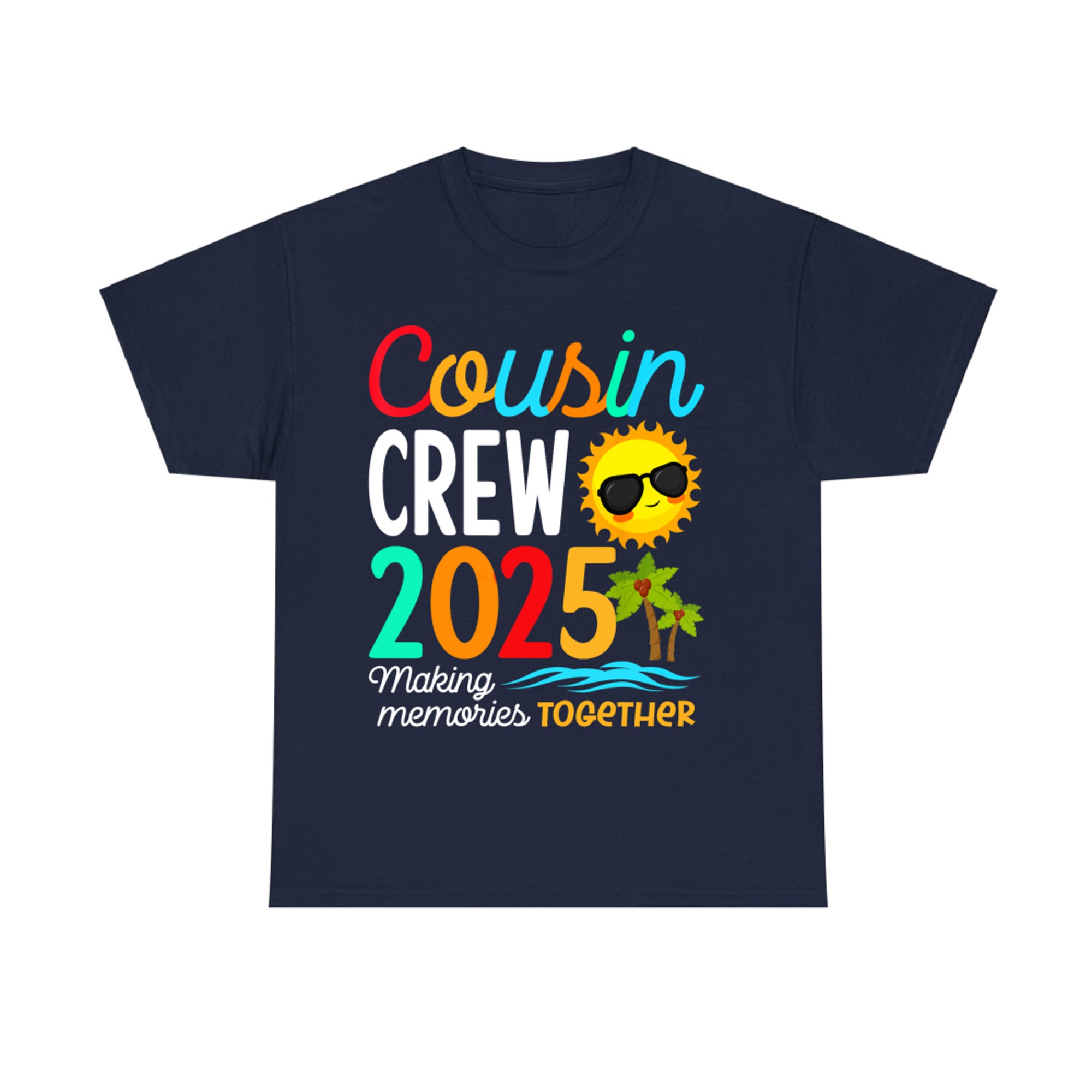 Cousin Crew Summer Vacation Beach Family Trip Matching T-Shirt