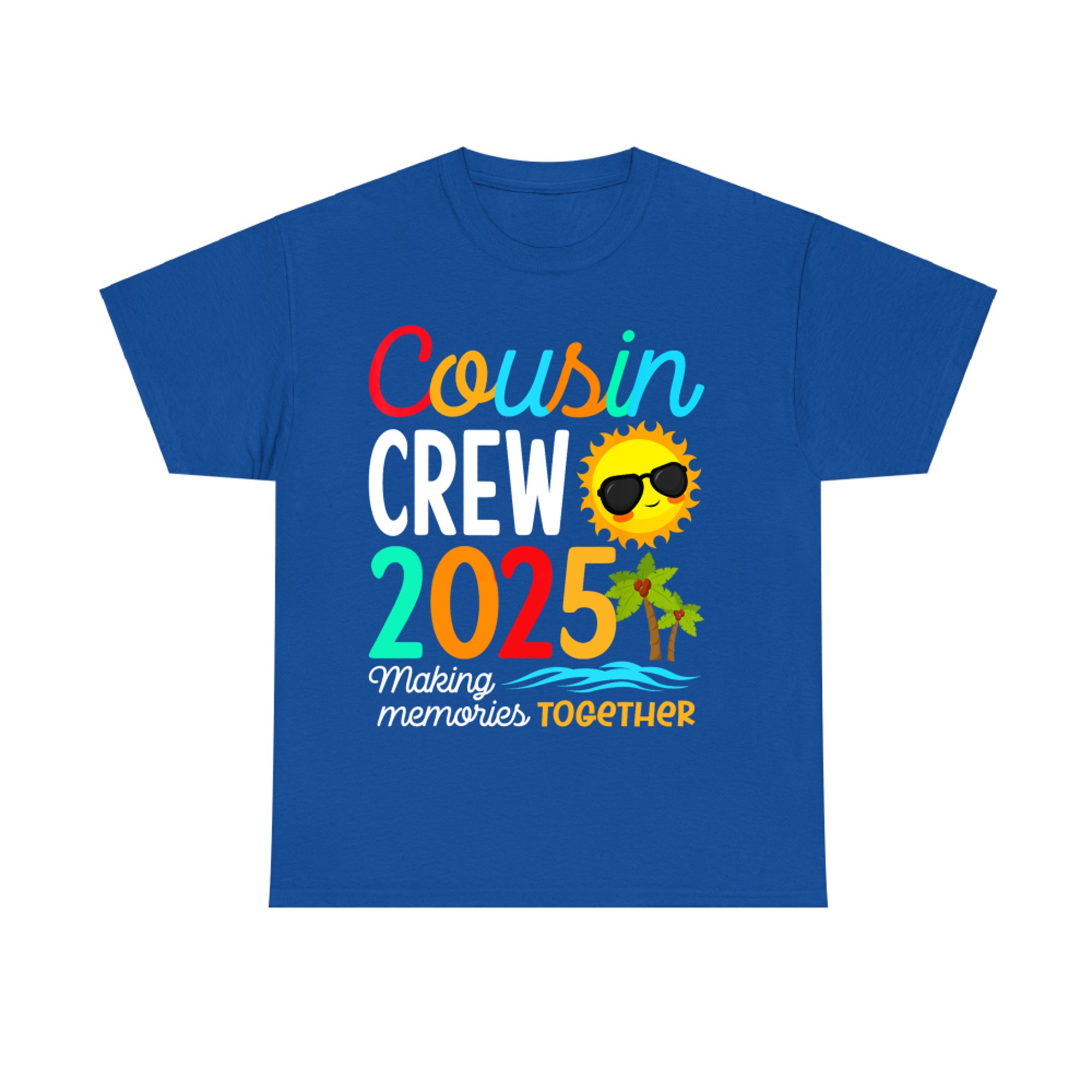 Cousin Crew Summer Vacation Beach Family Trip Matching T-Shirt