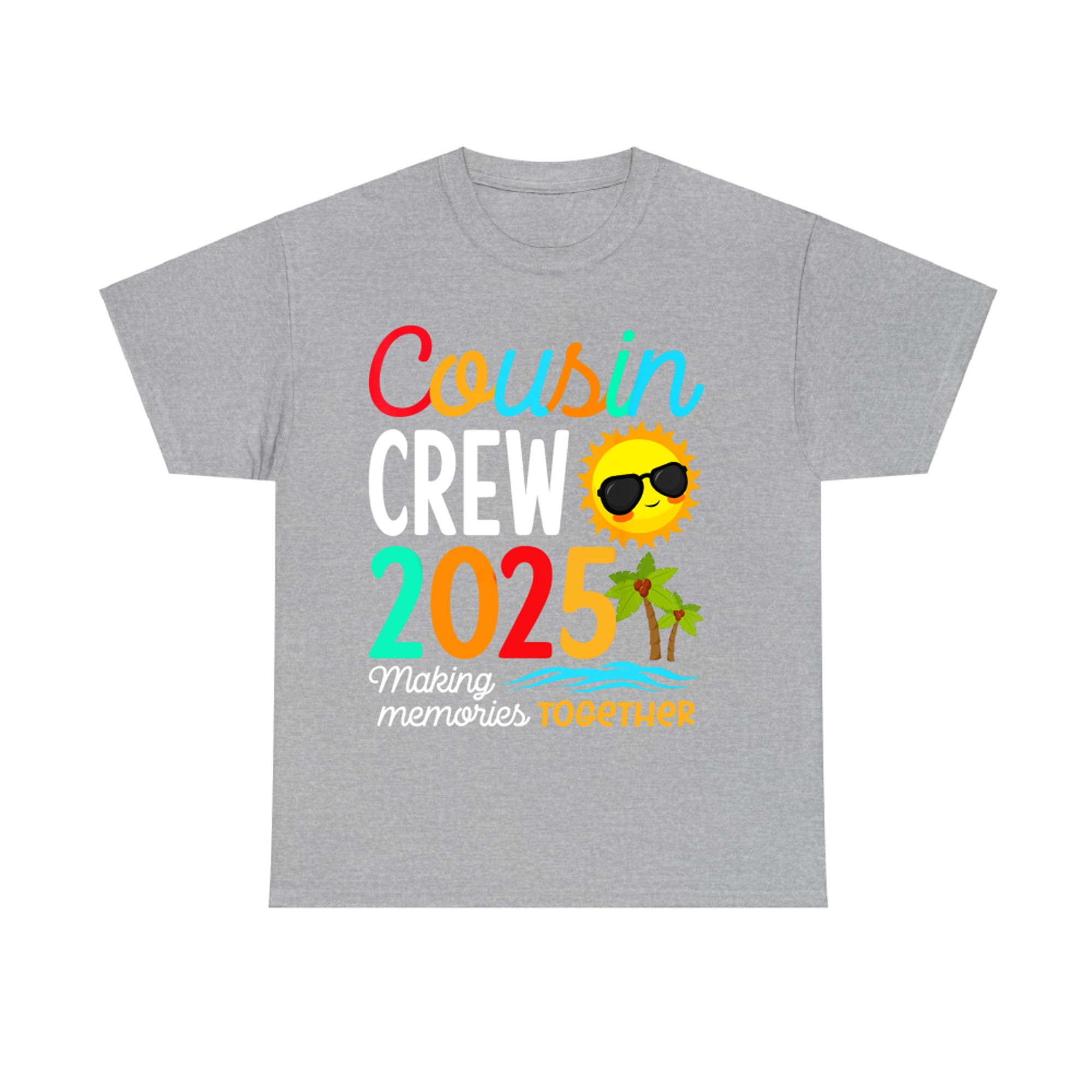 Cousin Crew Summer Vacation Beach Family Trip Matching T-Shirt