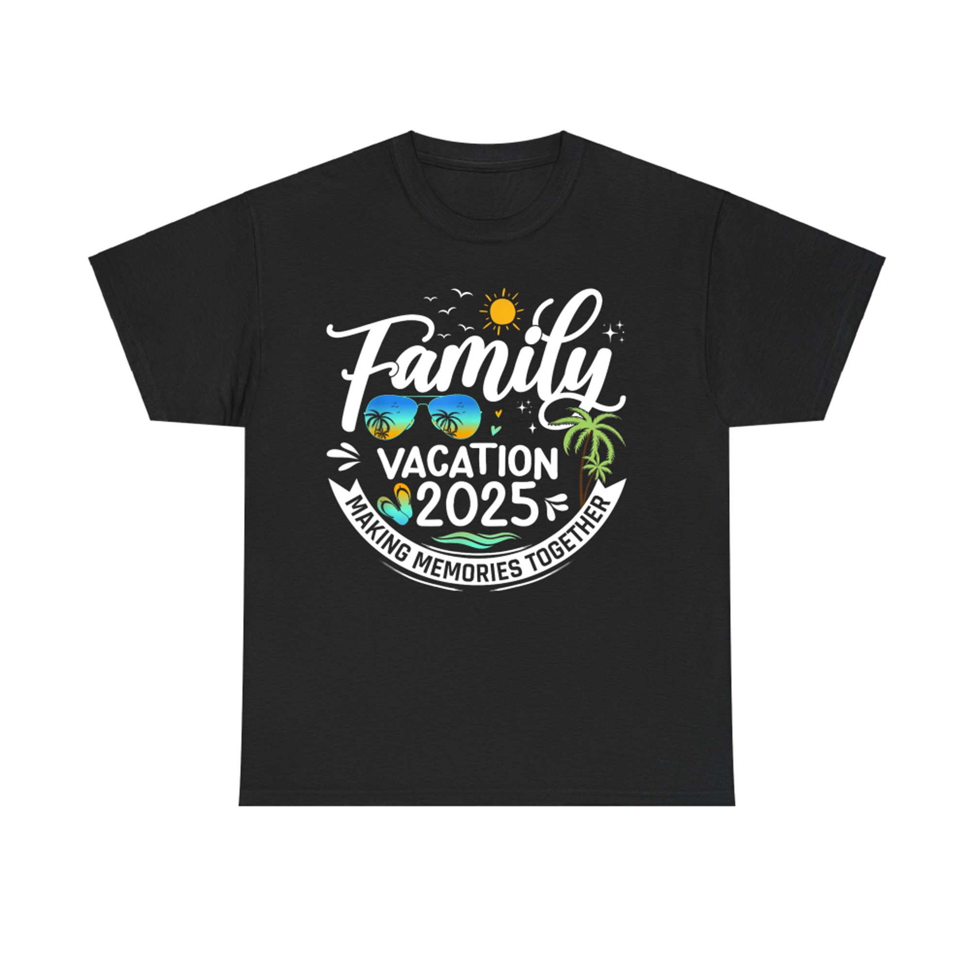 Family Vacation Matching Tropical Travel T-Shirt