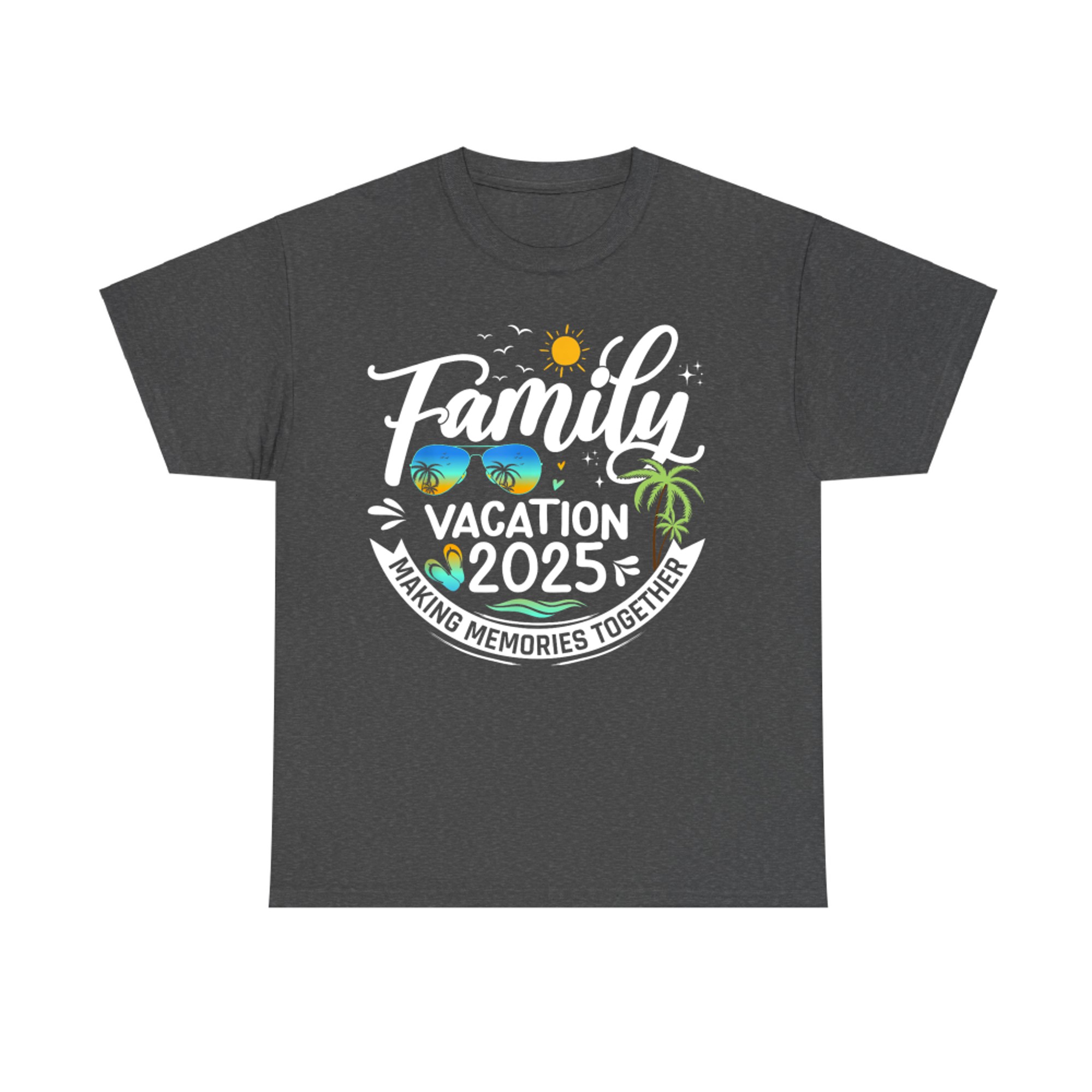 Family Vacation Matching Tropical Travel T-Shirt