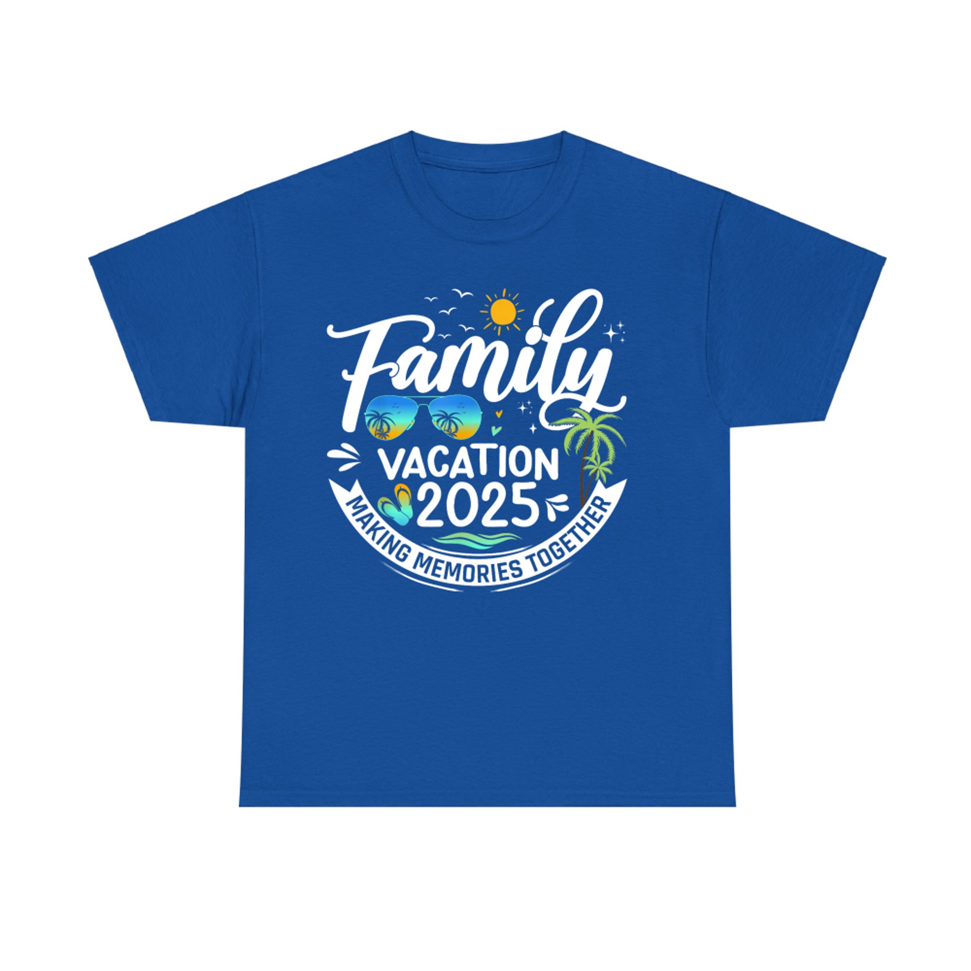 Family Vacation Matching Tropical Travel T-Shirt