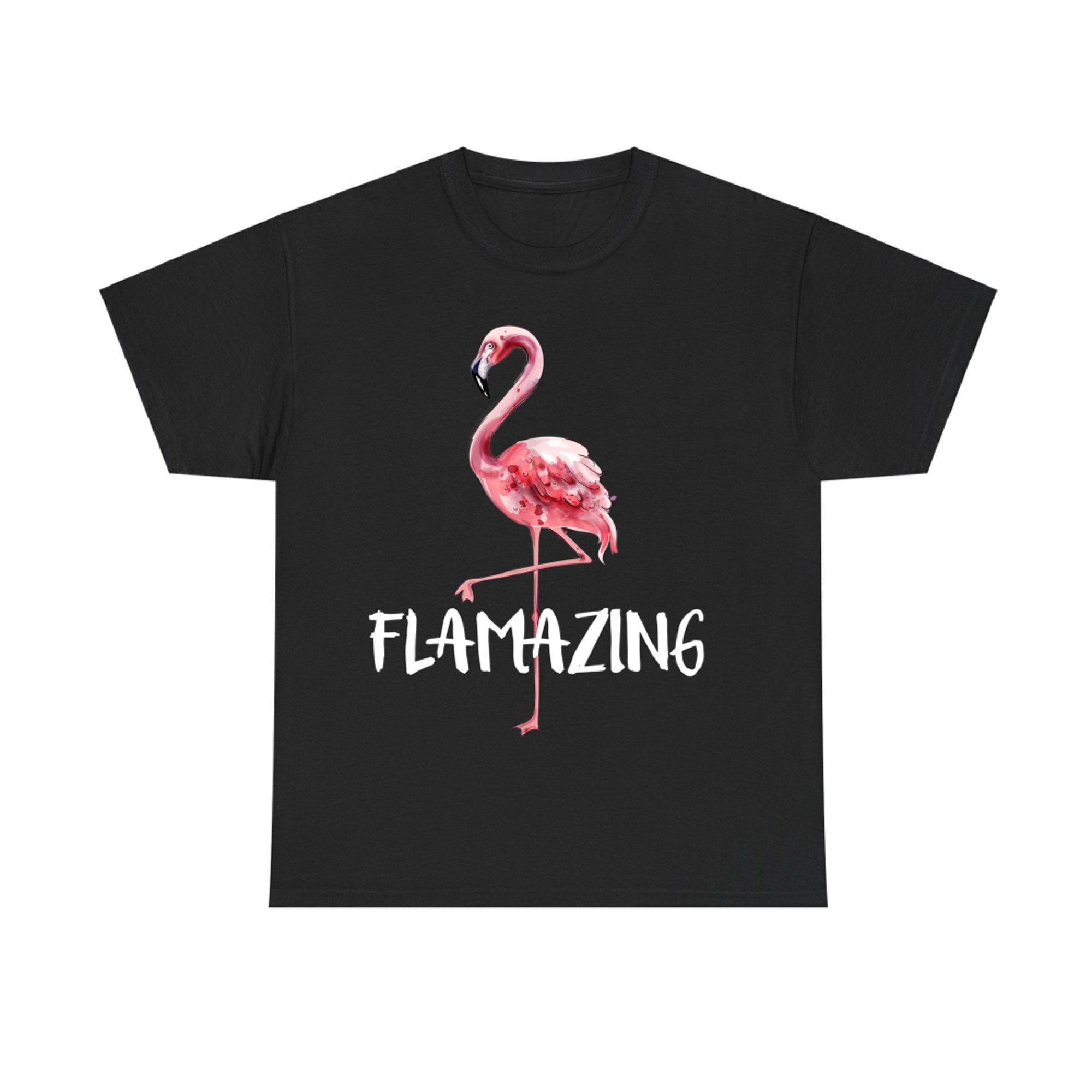 Flamazing Pink Flamingo Novelty Flamingo Lover Funny Gift T-Shirt