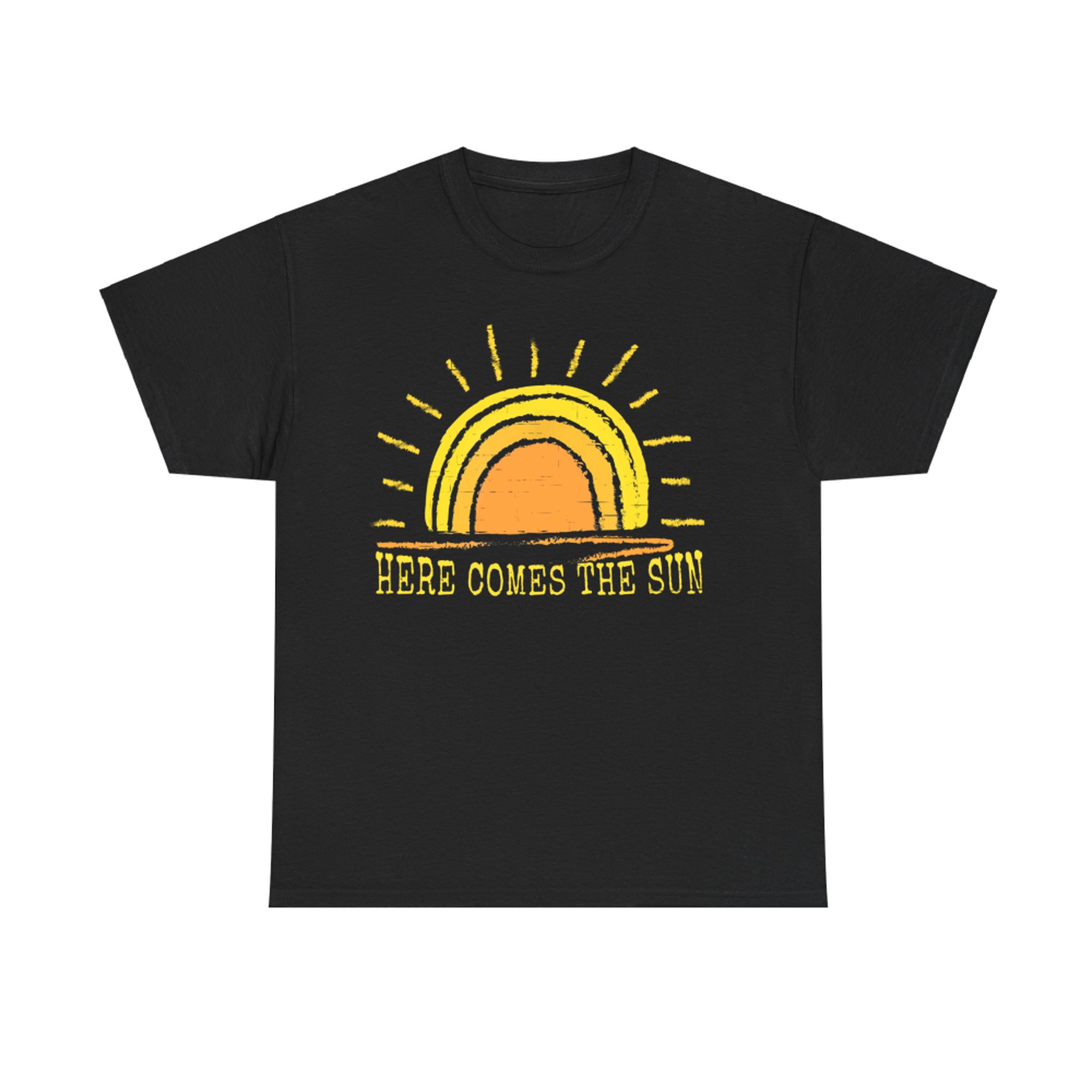 Here Comes The Sun Cute Sunshine Beach Summer Graphic Women T-Shirt