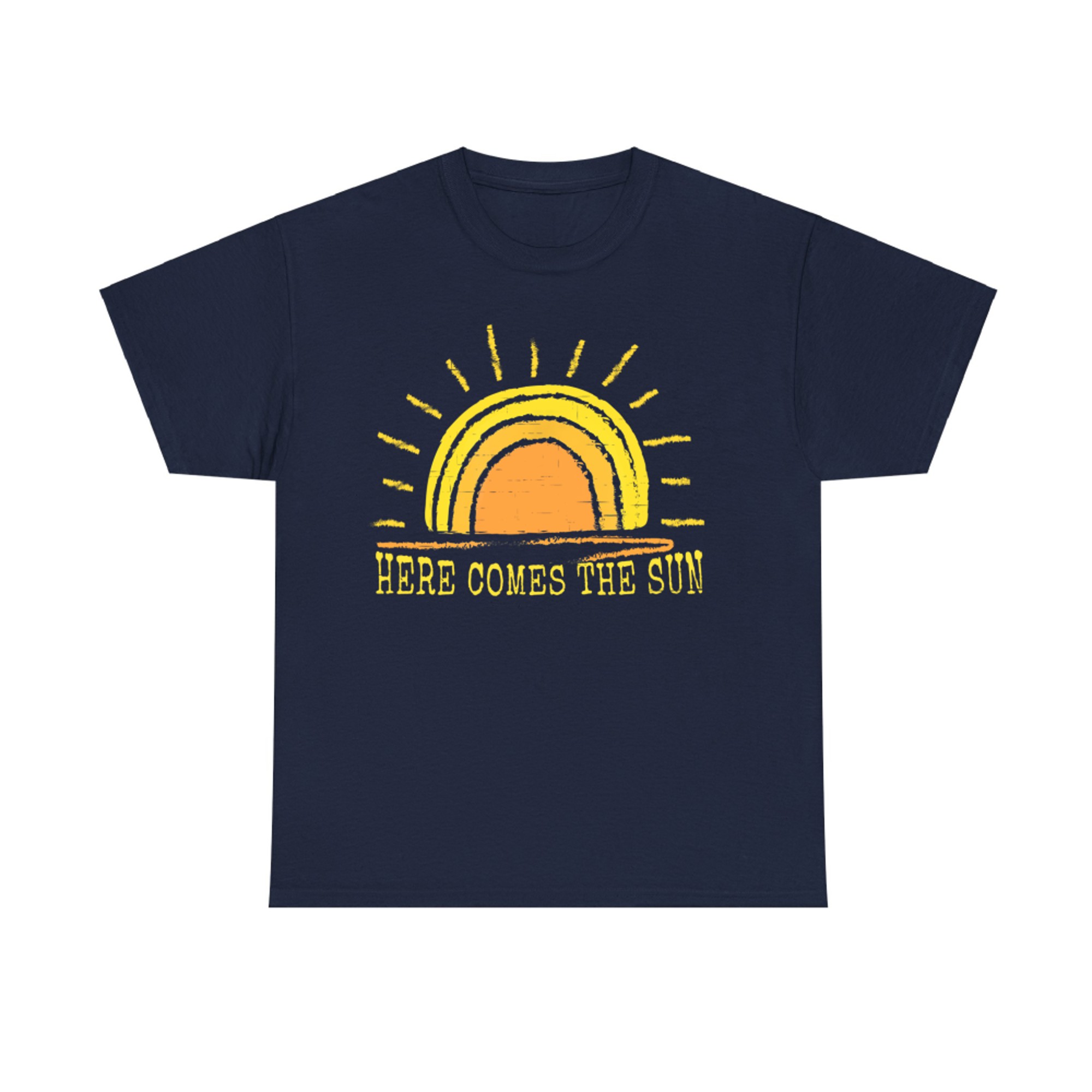 Here Comes The Sun Cute Sunshine Beach Summer Graphic Women T-Shirt