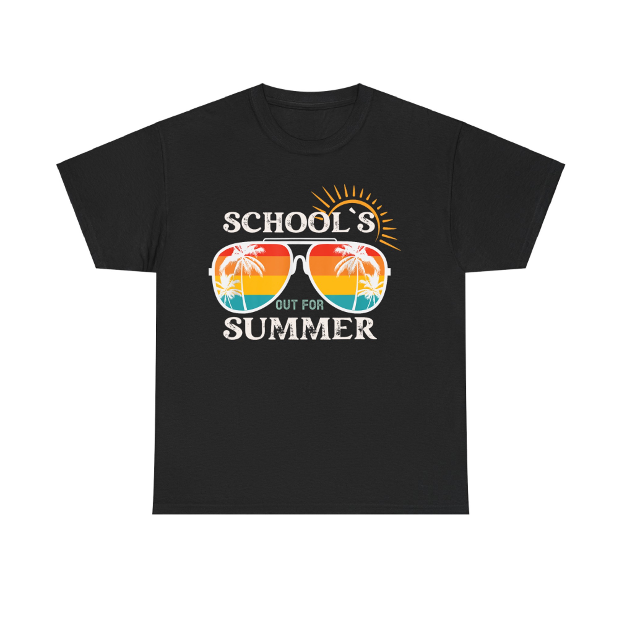Last Day Of School Teacher Shirt Schools Out For Summer T-Shirt
