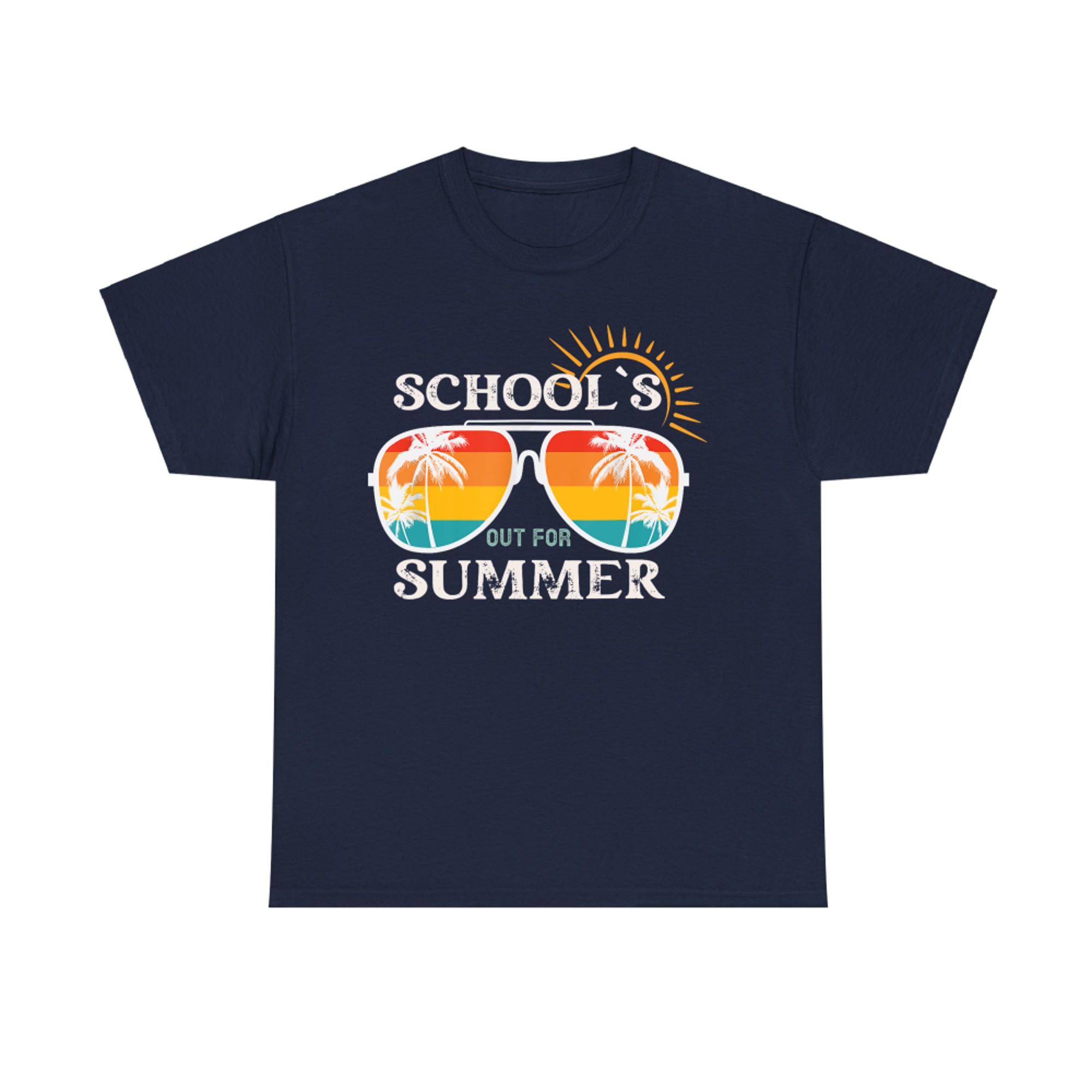 Last Day Of School Teacher Shirt Schools Out For Summer T-Shirt