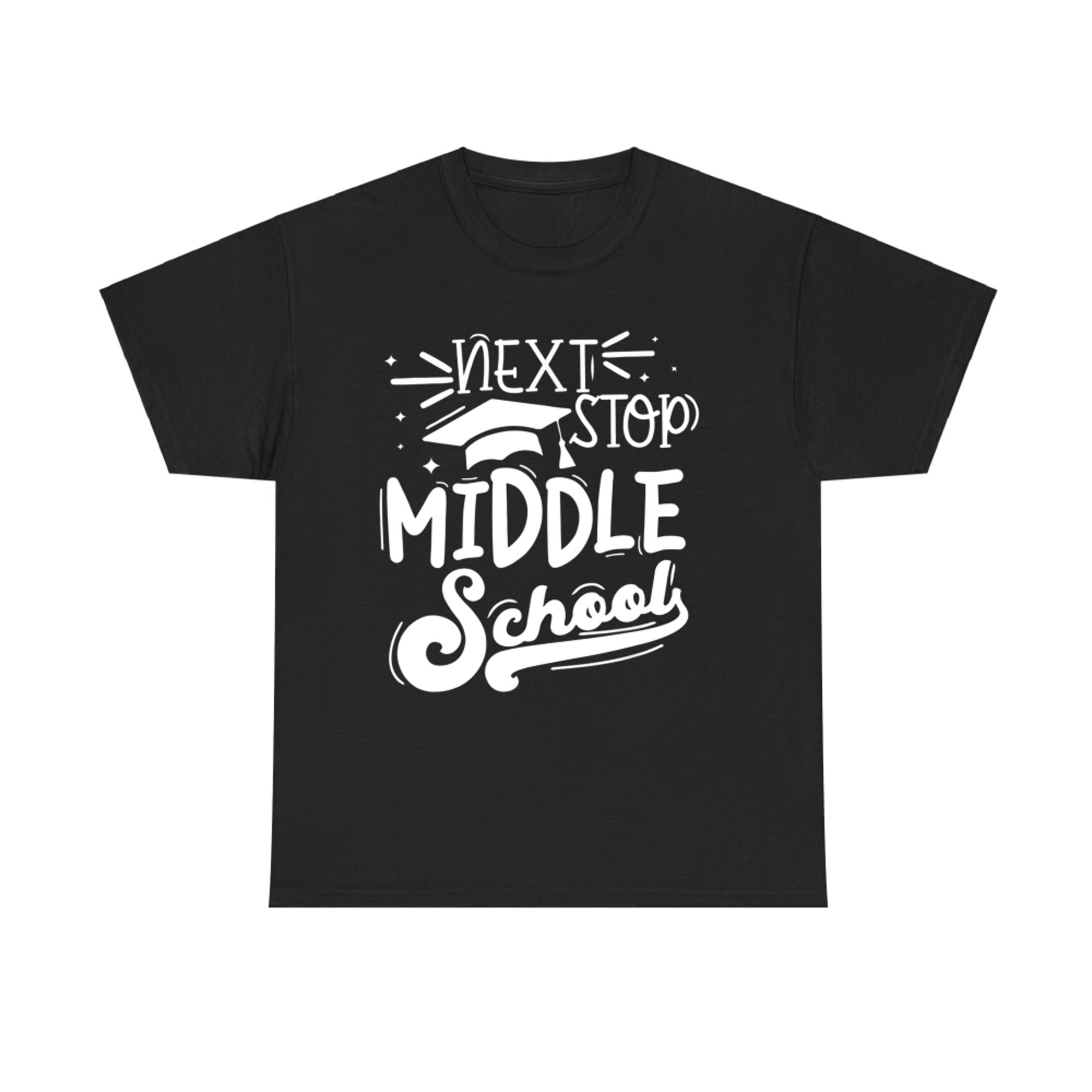 Next Stop Middle School Fifth Grade Graduation Summer Break T-Shirt