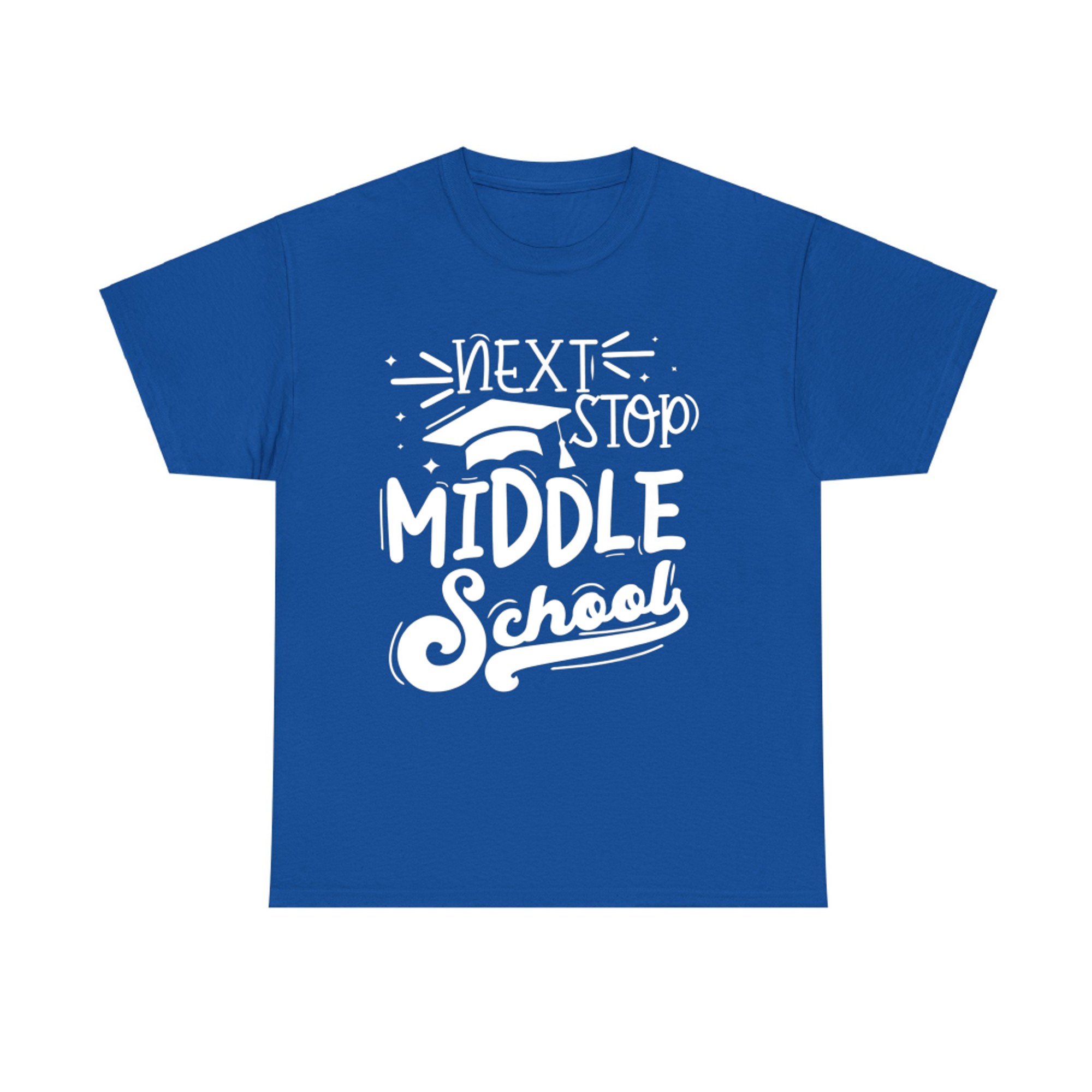 Next Stop Middle School Fifth Grade Graduation Summer Break T-Shirt