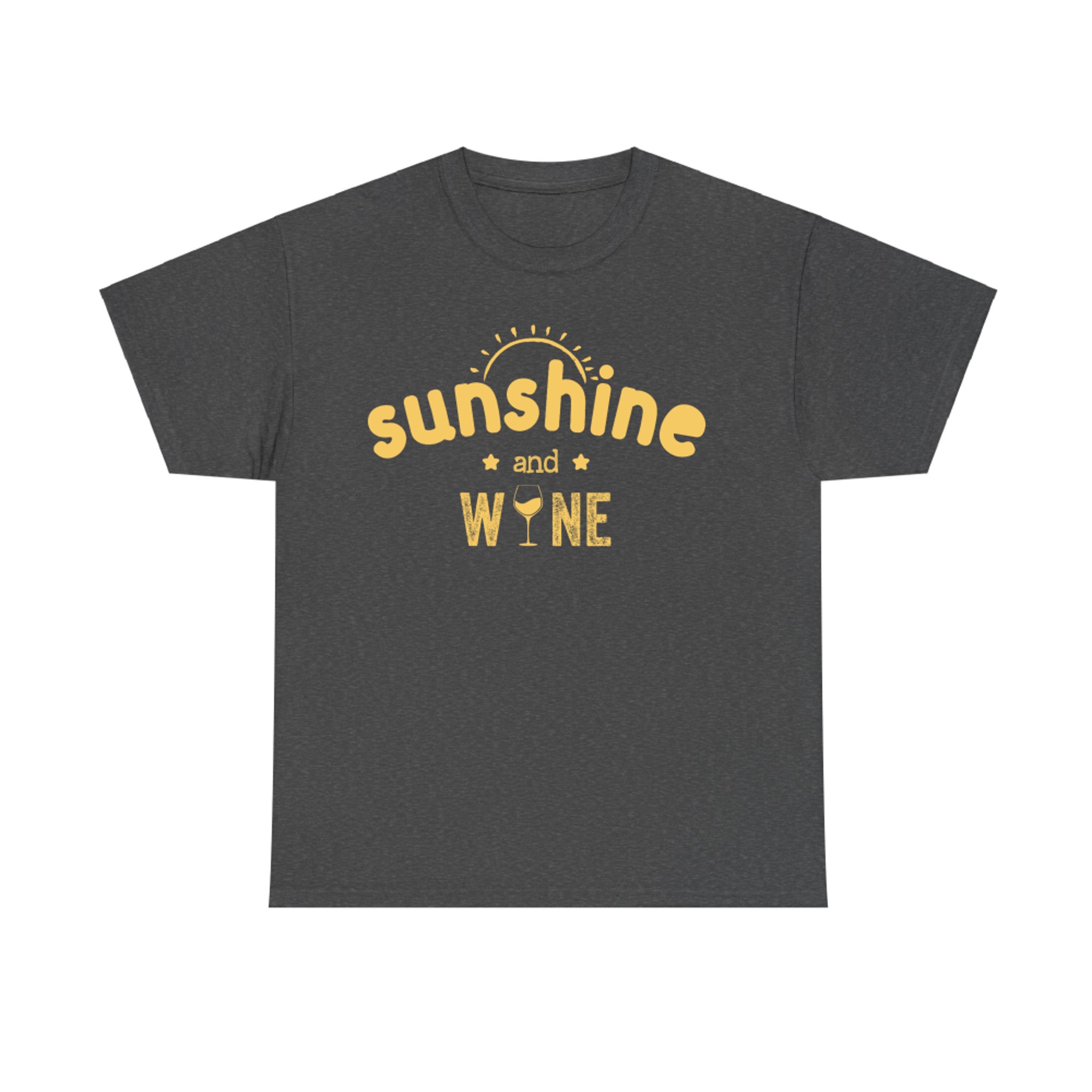 Sunshine and Wine Summer Vineyard Vibes T-Shirt