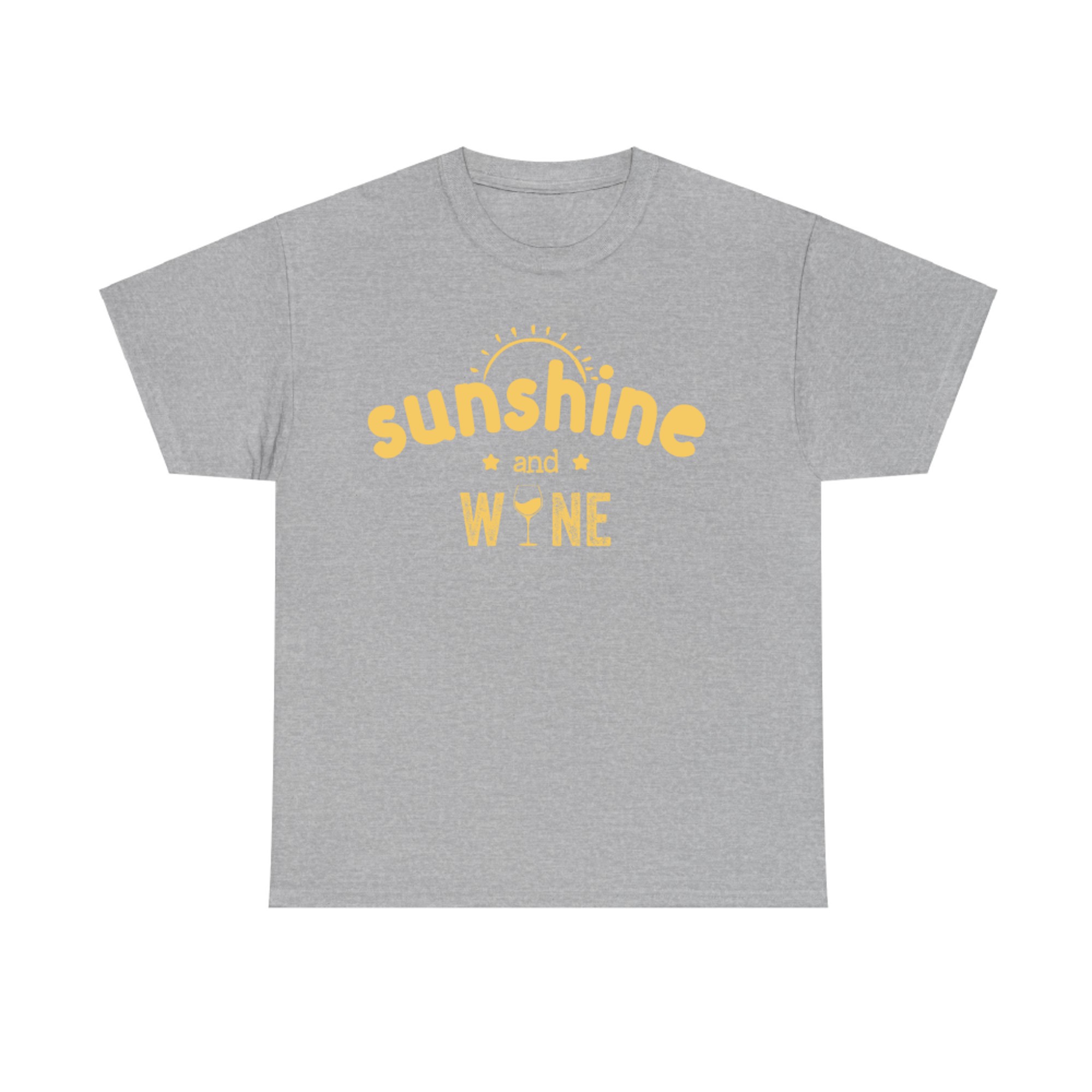 Sunshine and Wine Summer Vineyard Vibes T-Shirt