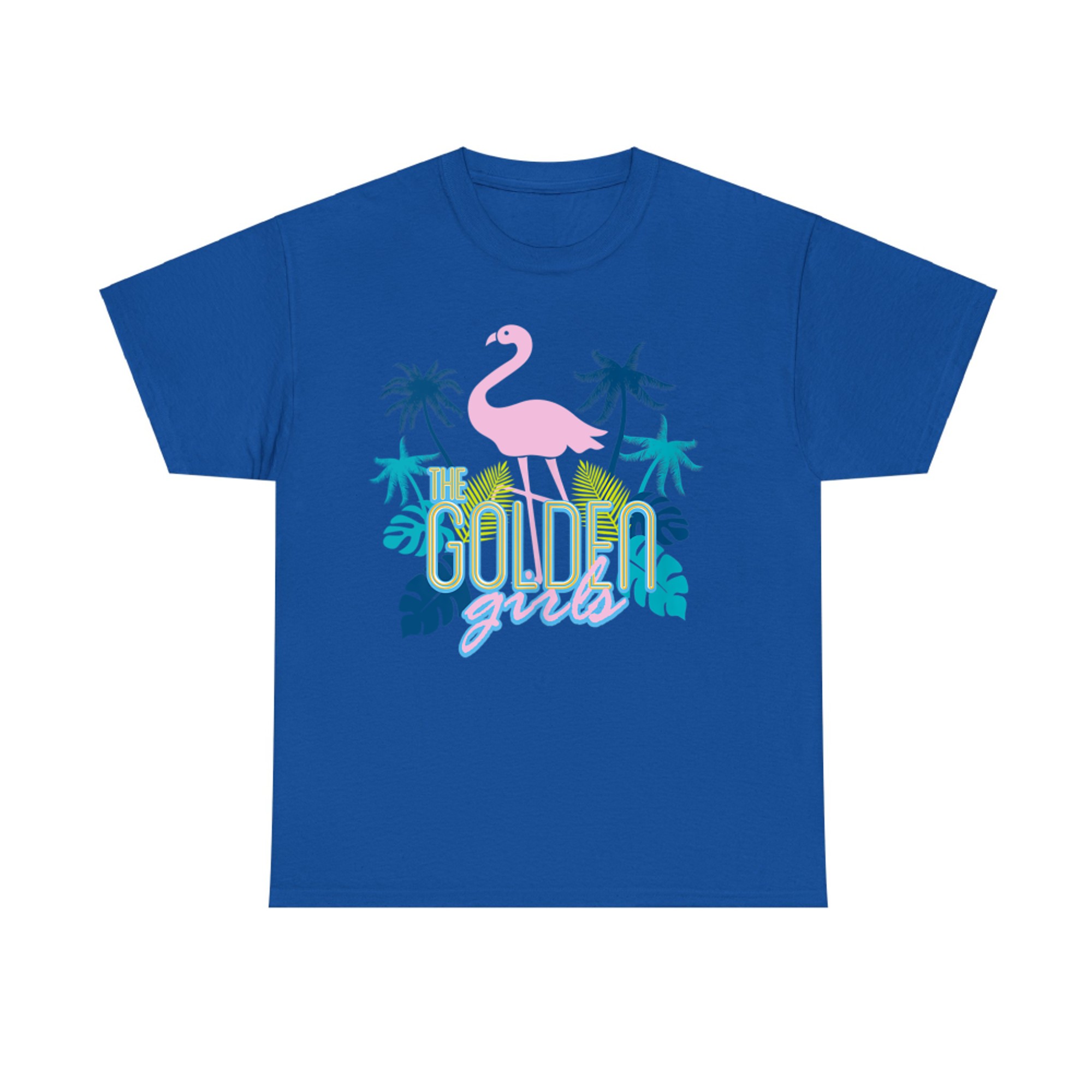 The Golden Girls Palm Tree Summer Tropical Flamingo T-Shirt