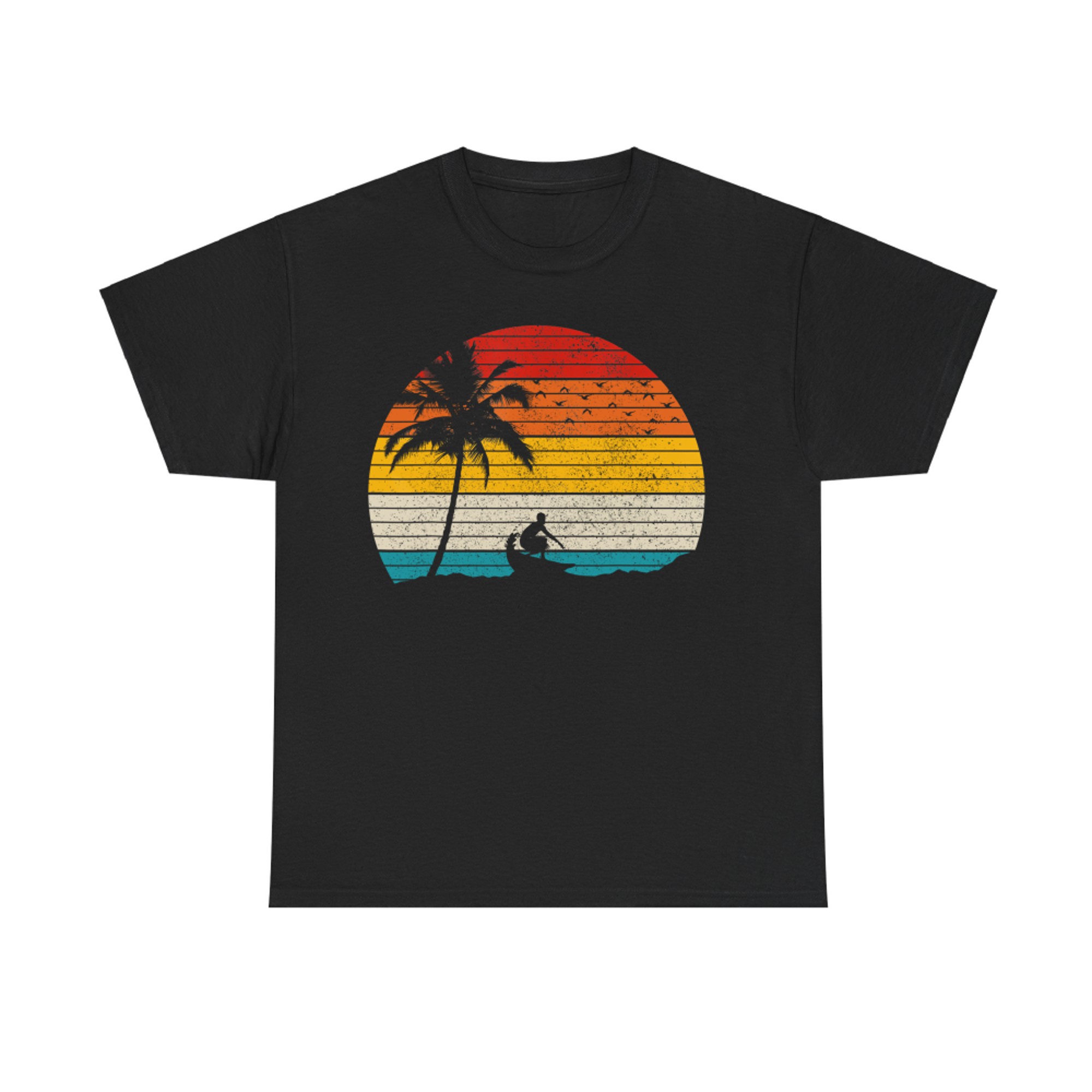 Vintage Surfer Retro Surfing Beach Surf T-Shirt