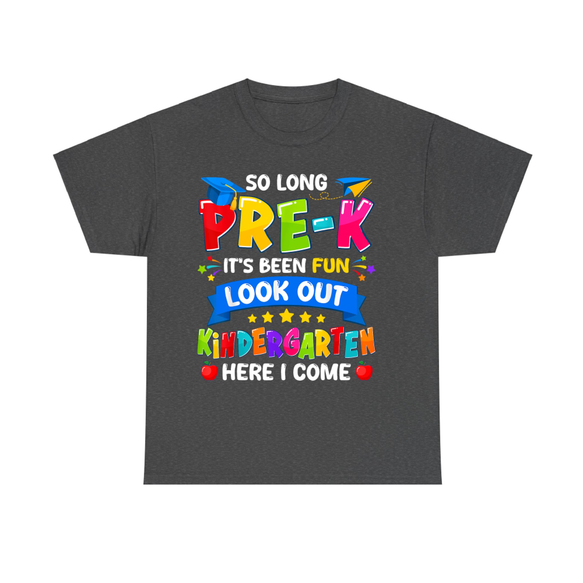 Funny Preschool Graduation Bye Bye Pre-K Hello Kindergarten T-Shirt