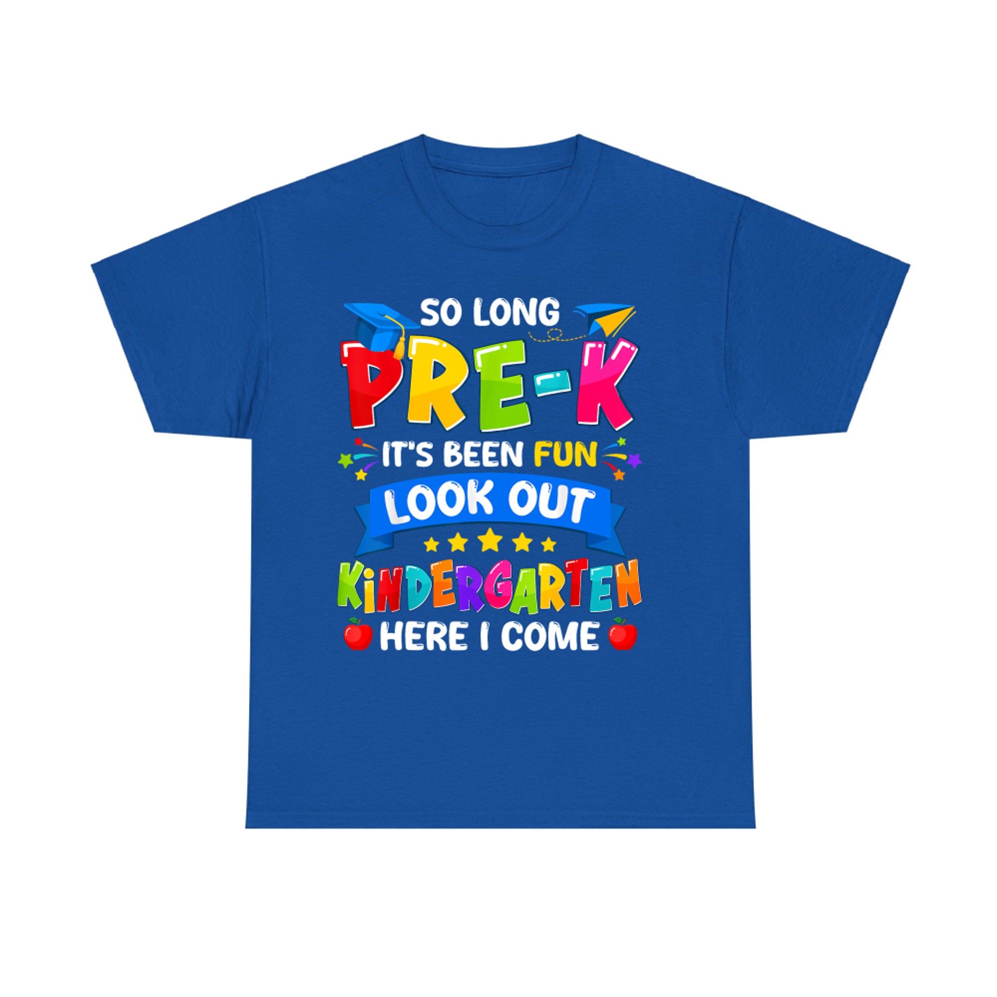 Funny Preschool Graduation Bye Bye Pre-K Hello Kindergarten T-Shirt
