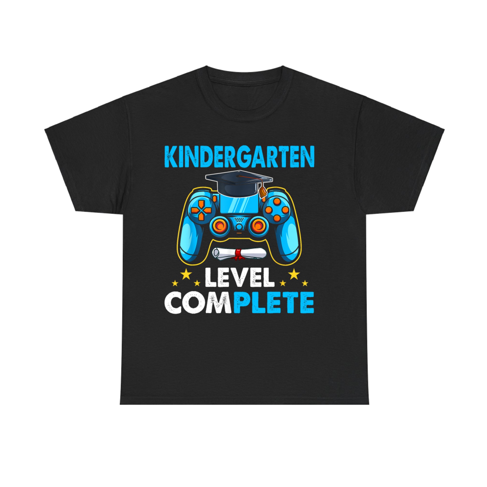Kindergarten Level Complete Last Day Of School Graduate T-Shirt