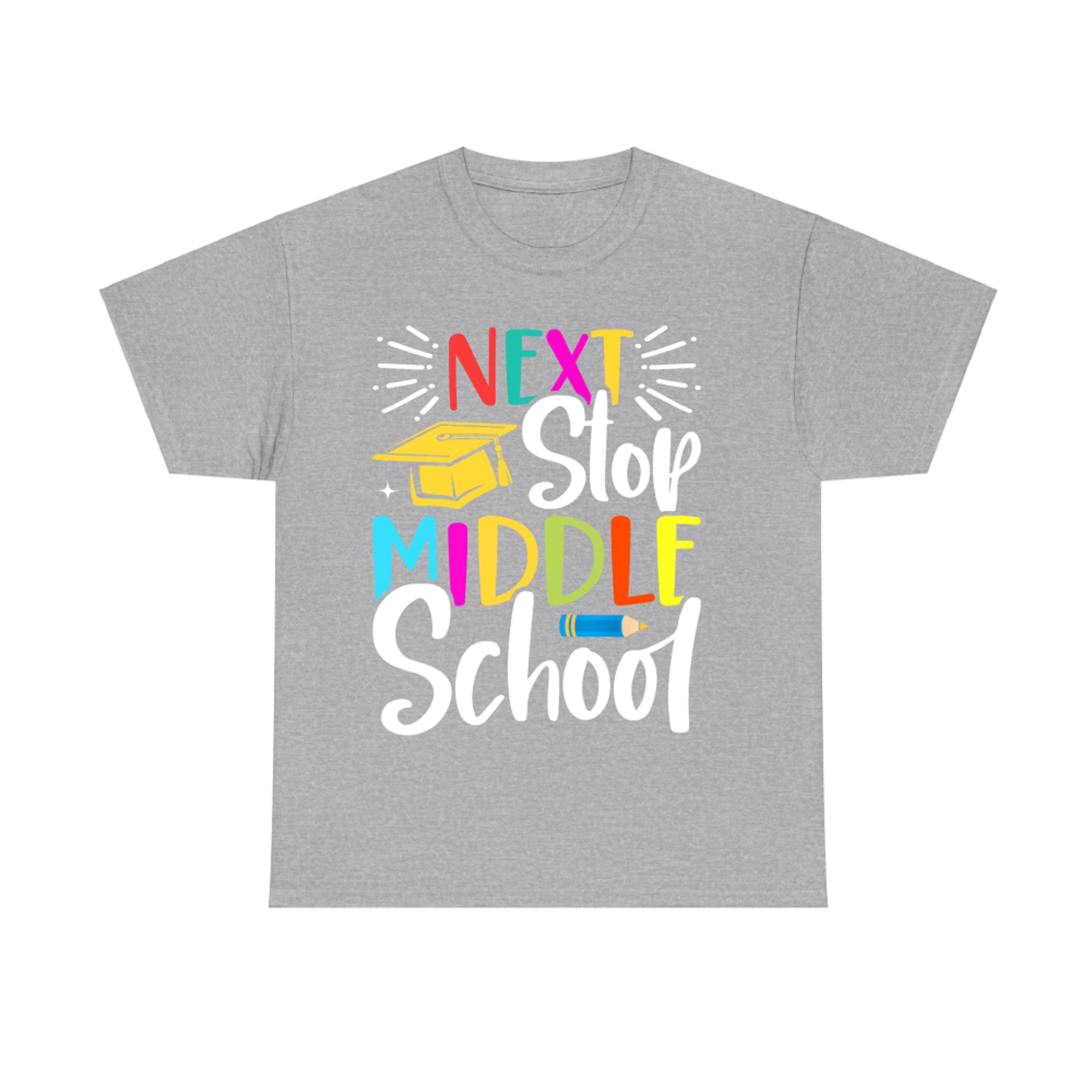 Next Stop Middle School Elementary School Funny Graduation T-Shirt