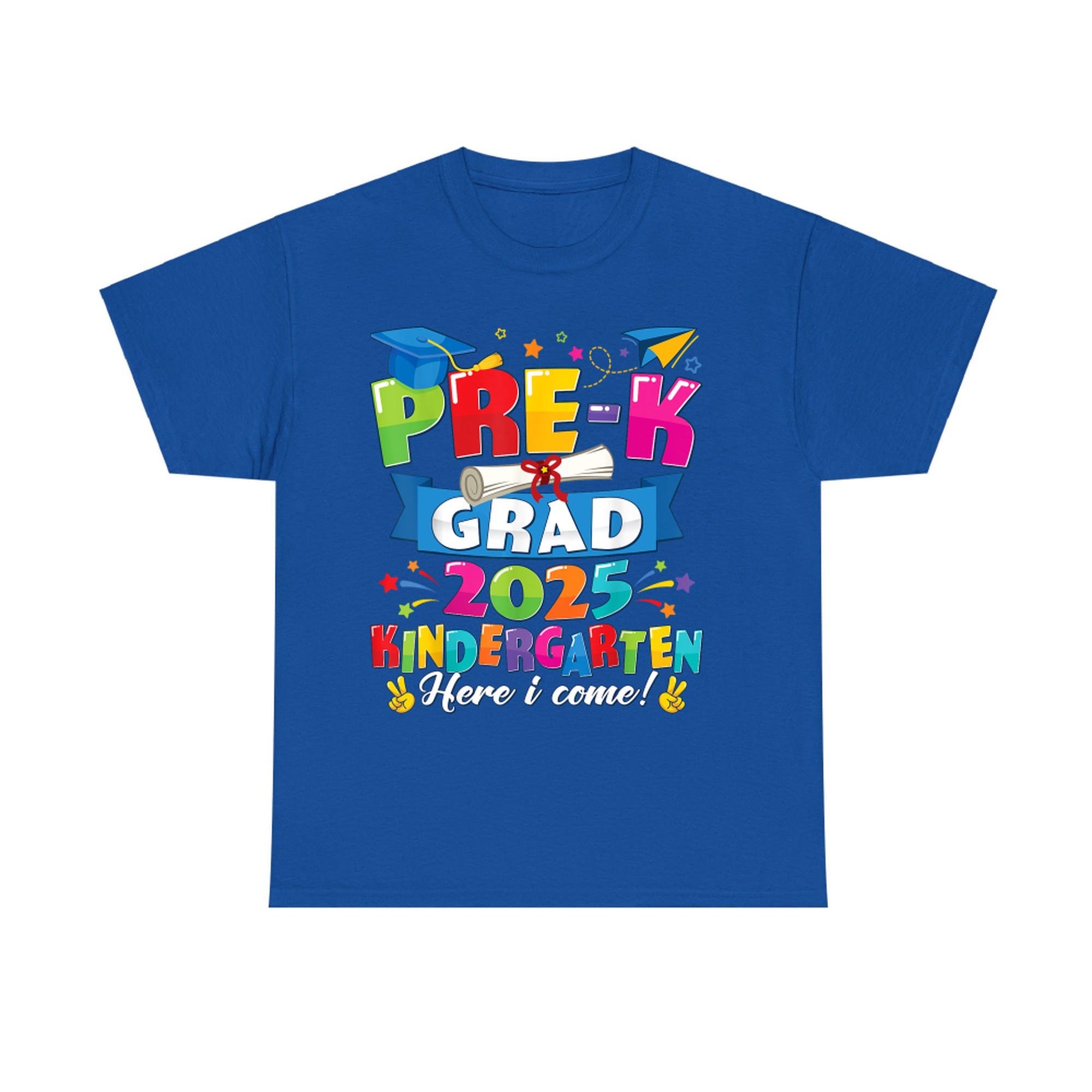 Pre-K Grad Kindergarten Here I Come Preschool Graduate T-Shirt