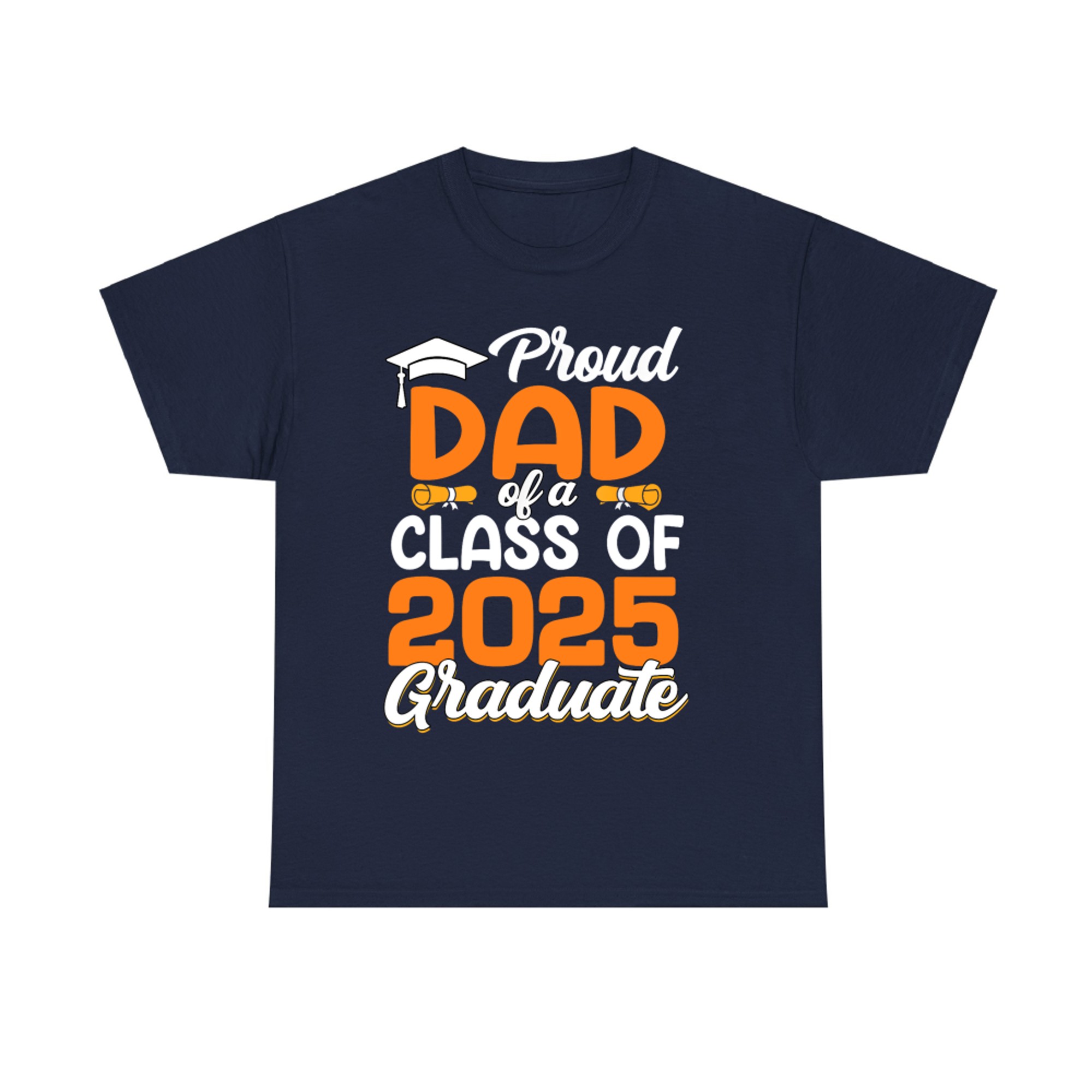 Proud Dad Of A Graduate Dad Graduation Senior T-Shirt