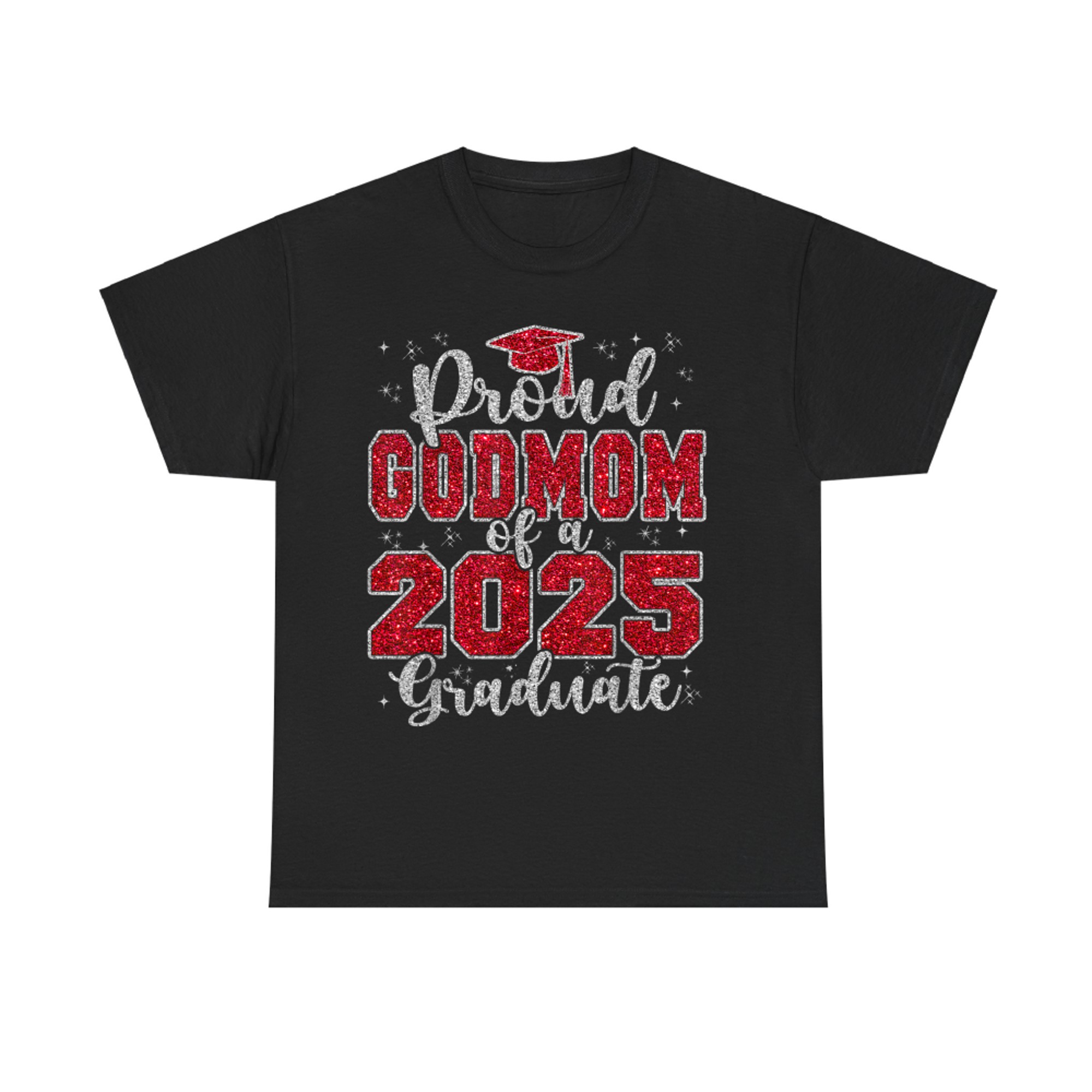Proud GodMom Of A Graduate Grad Prom Senior Graduation T-Shirt