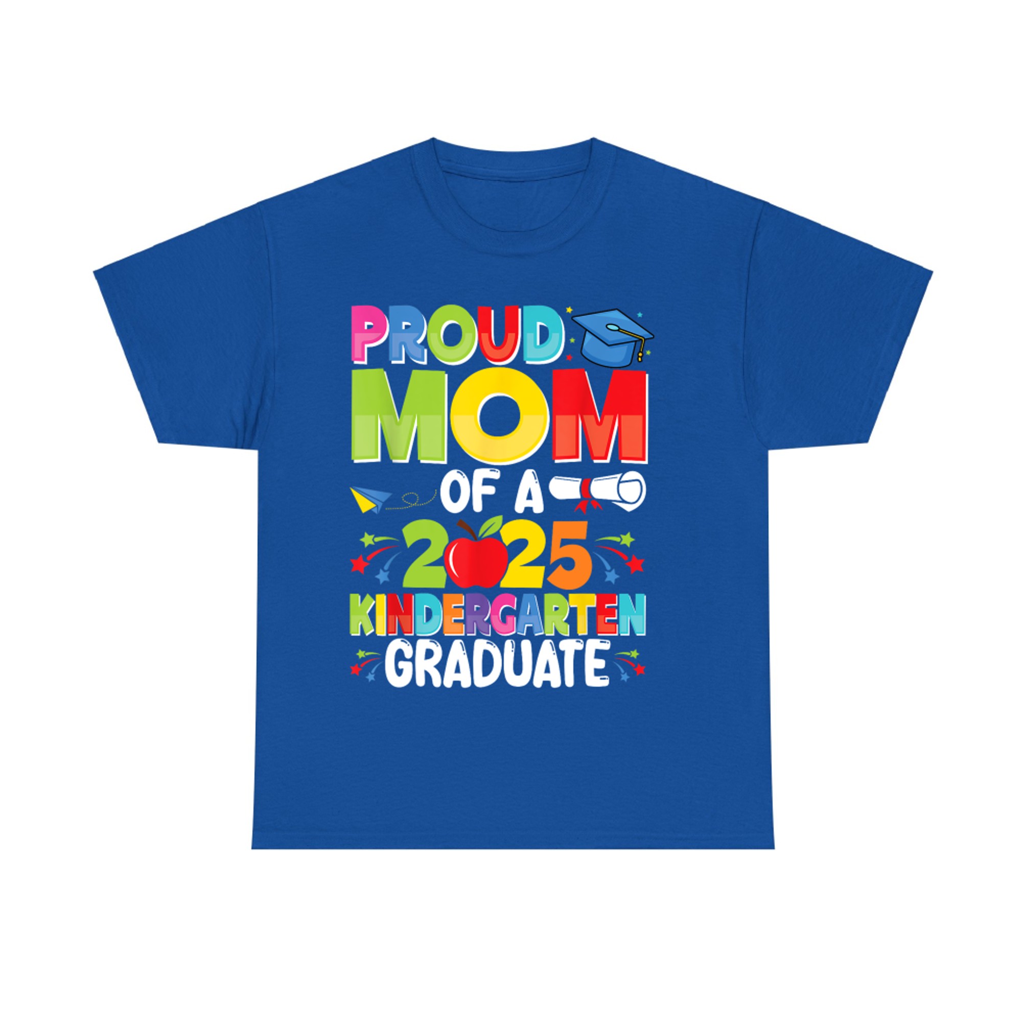 Proud Mom Class of Kindergarten Graduate Graduation T-Shirt