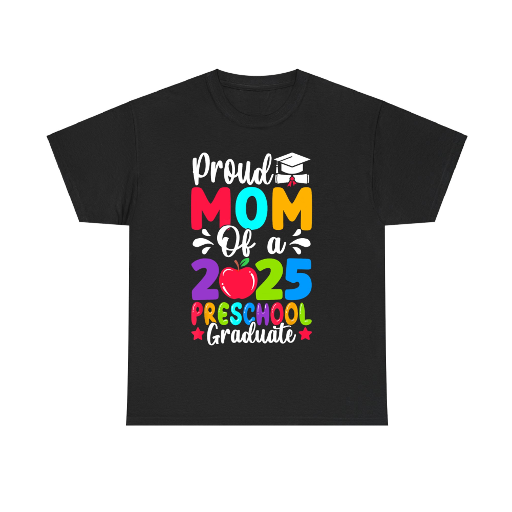 Proud Mom Class of Preschool Pre-K Graduate Graduation T-Shirt
