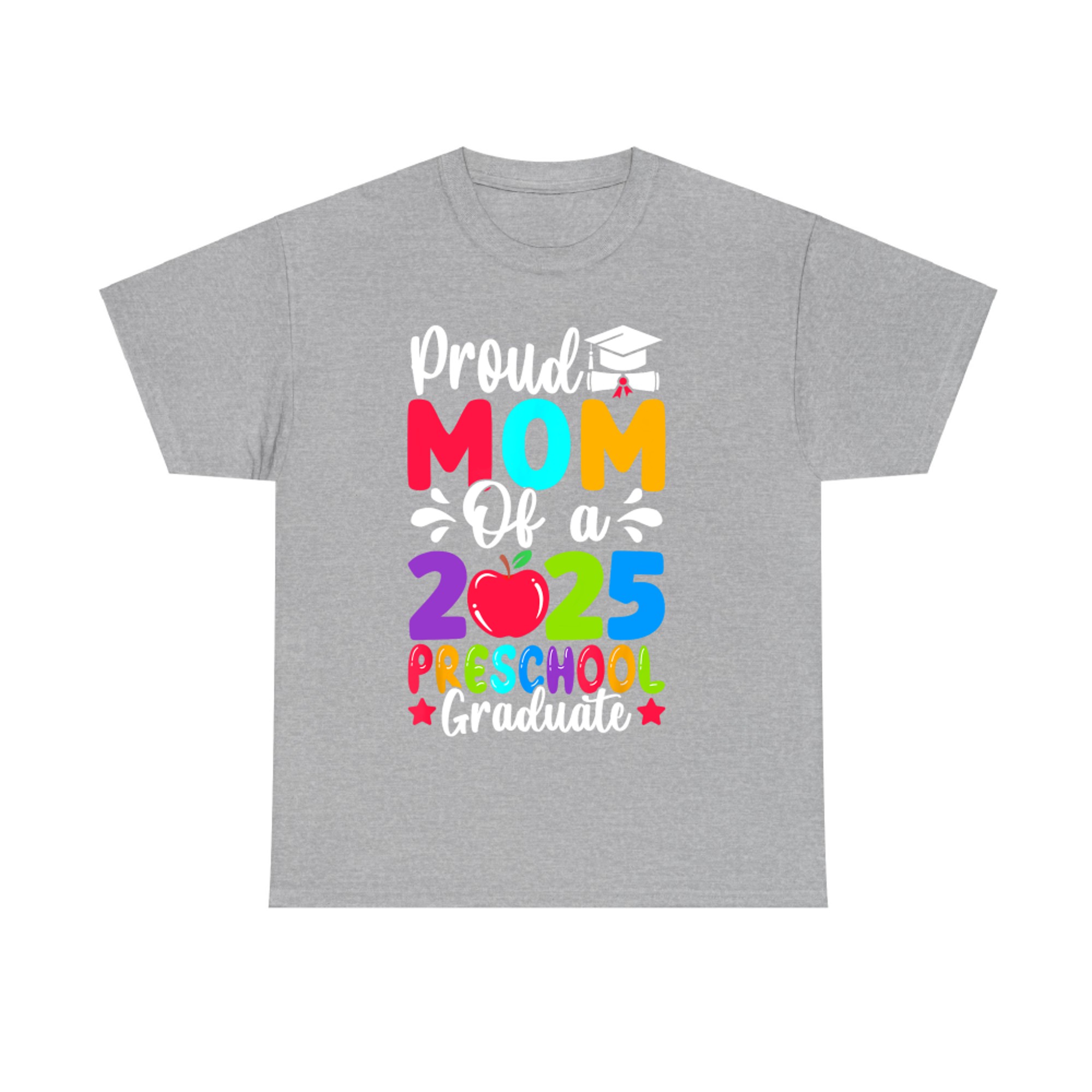 Proud Mom Class of Preschool Pre-K Graduate Graduation T-Shirt