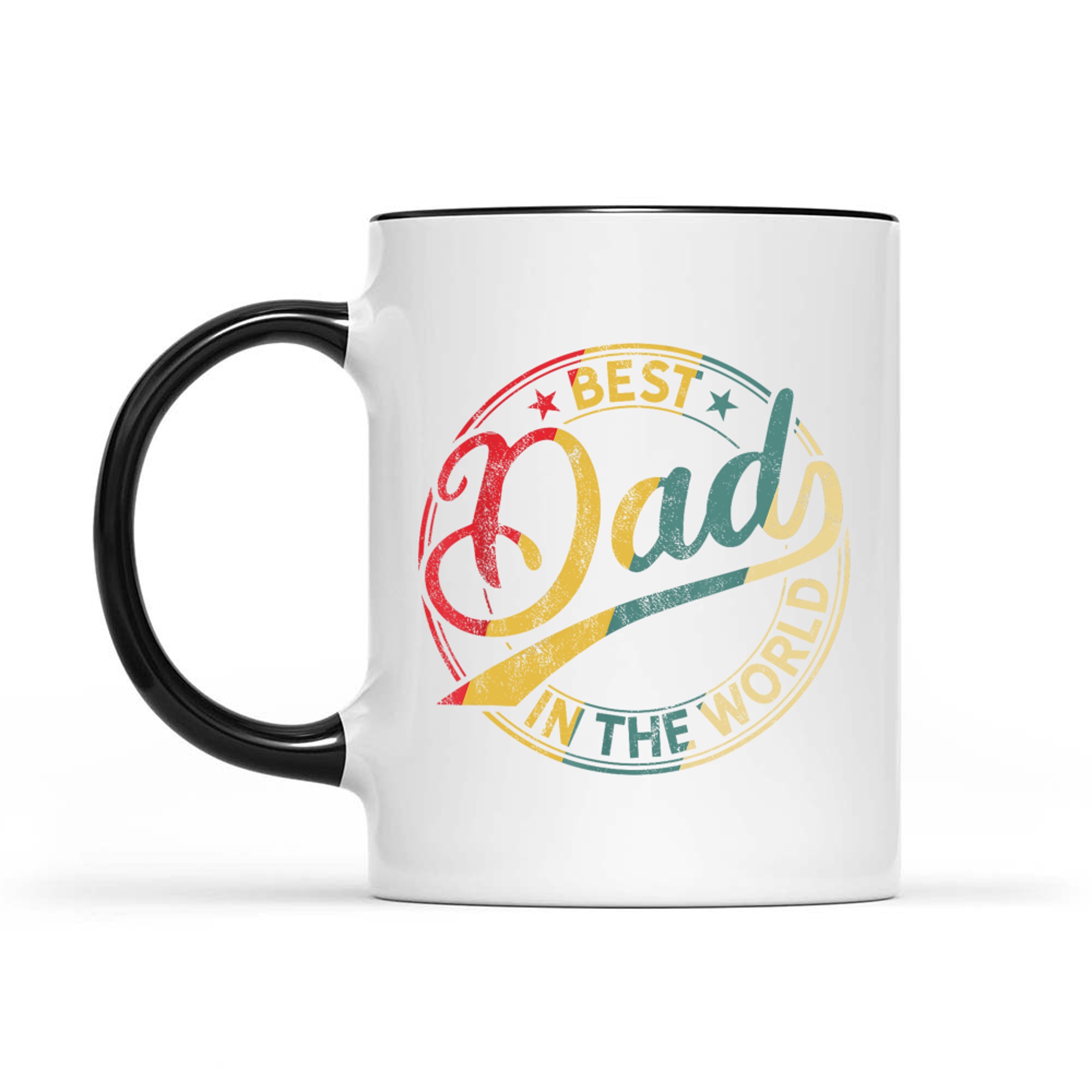 Best Dad In The World Vintage Father’s Day Retro Mug