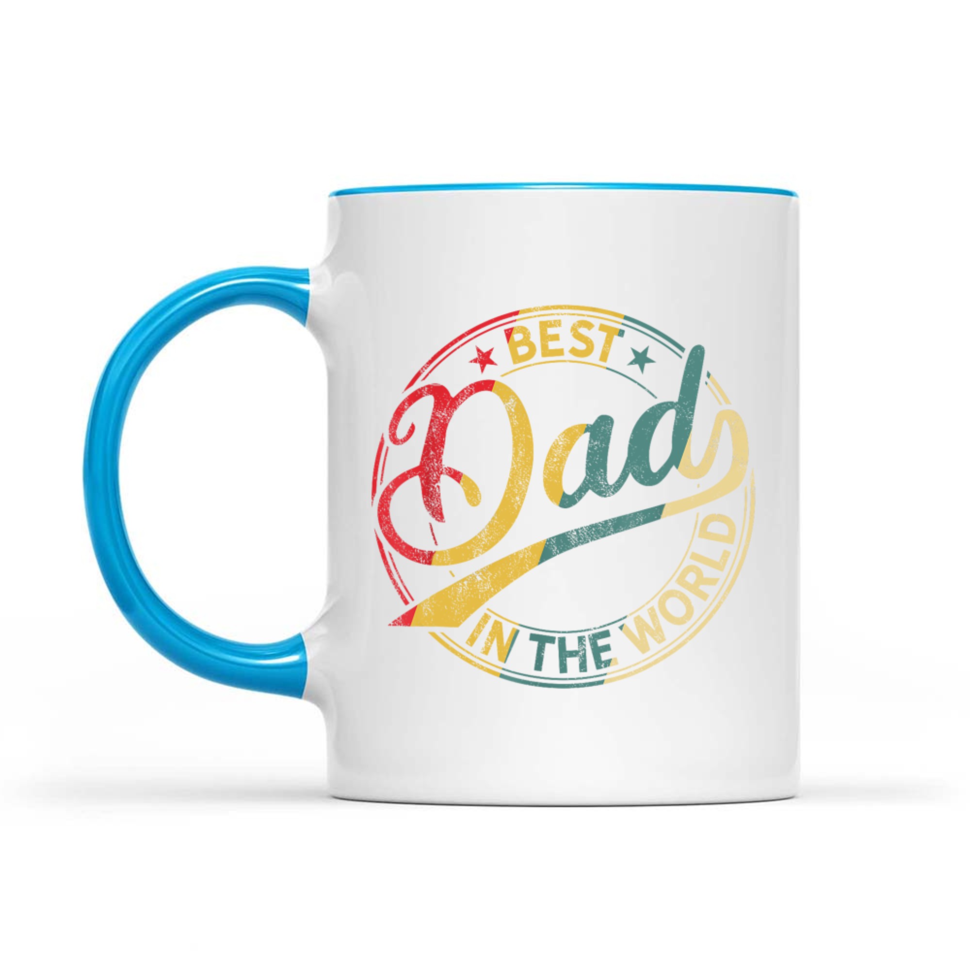 Best Dad In The World Vintage Father’s Day Retro Mug