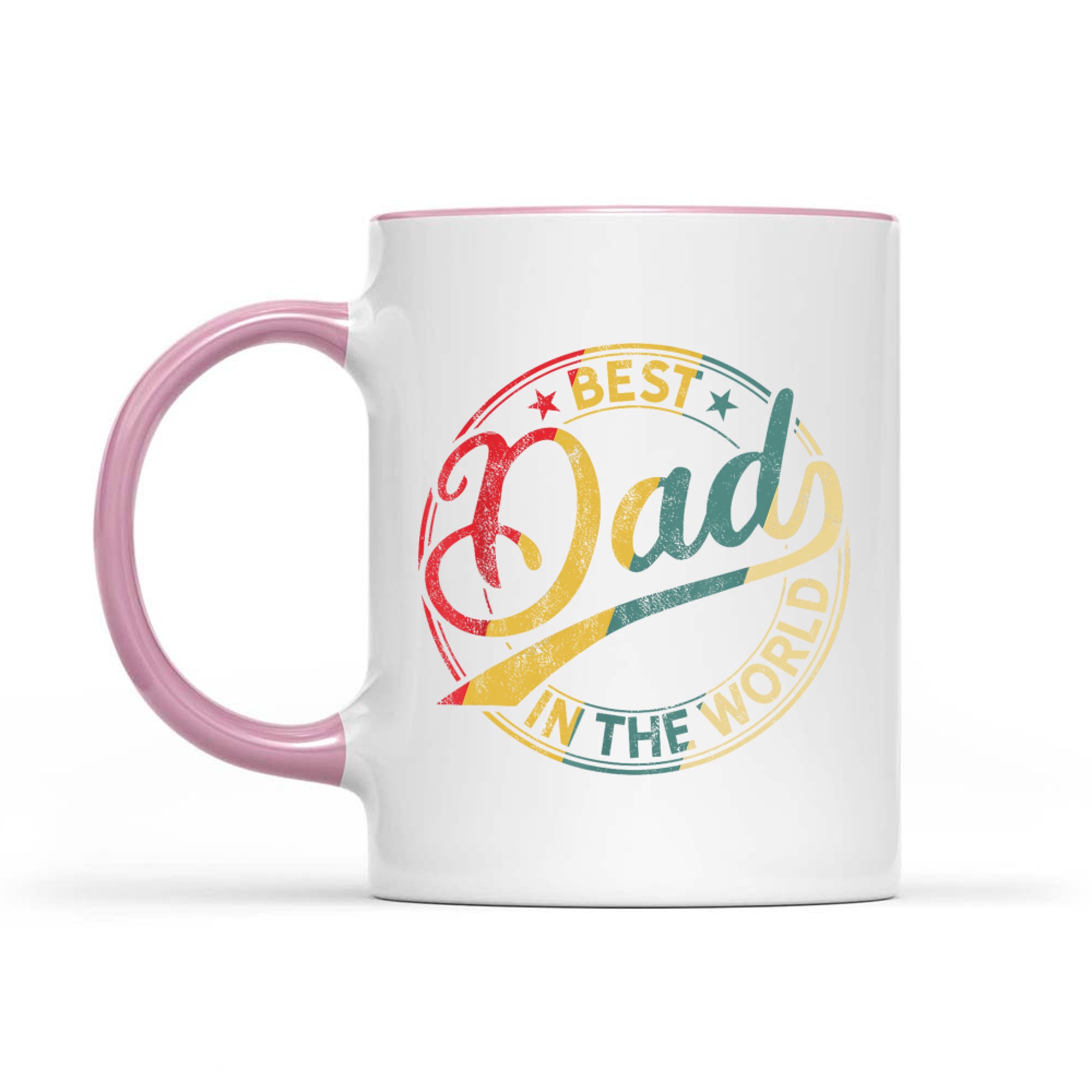 Best Dad In The World Vintage Father’s Day Retro Mug
