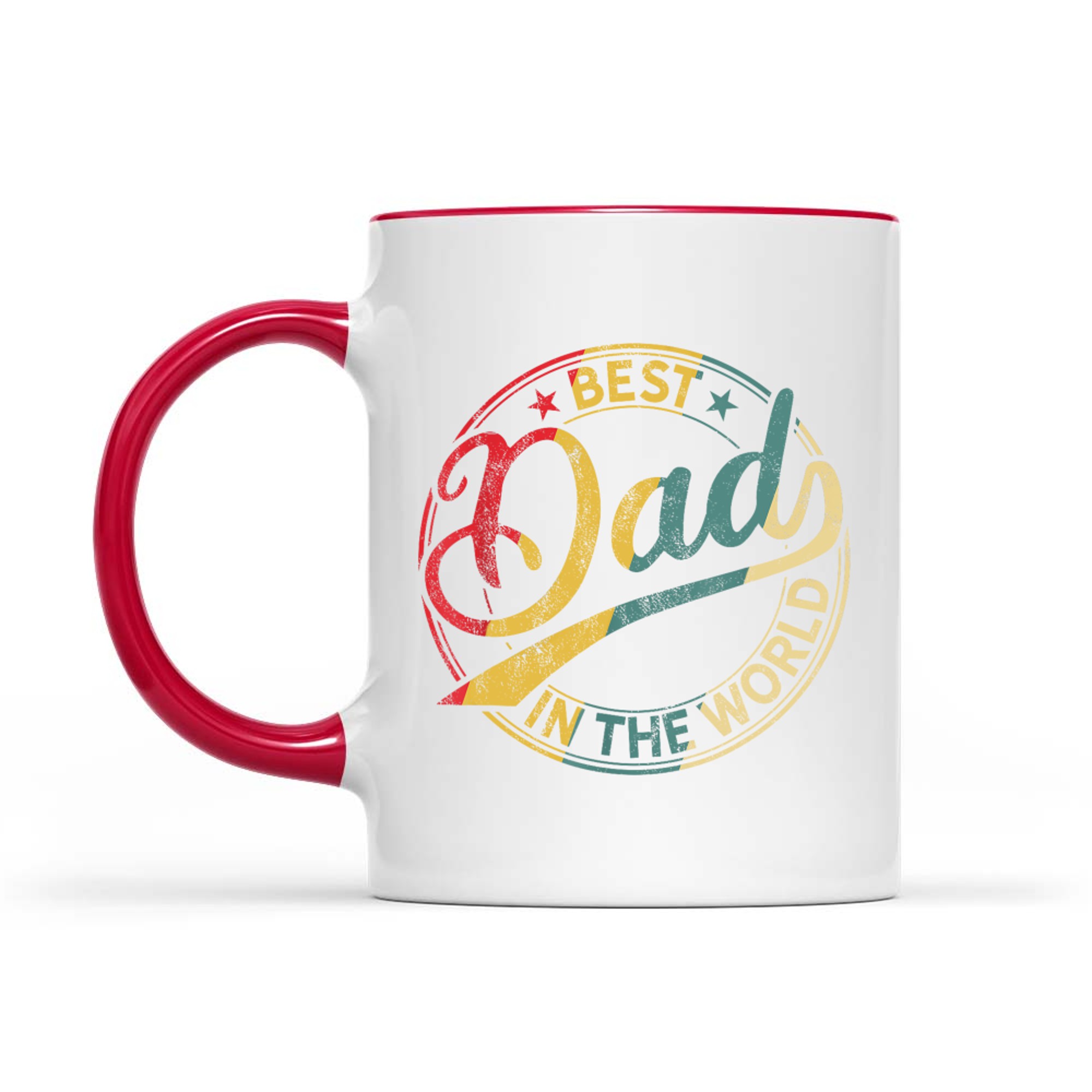 Best Dad In The World Vintage Father’s Day Retro Mug