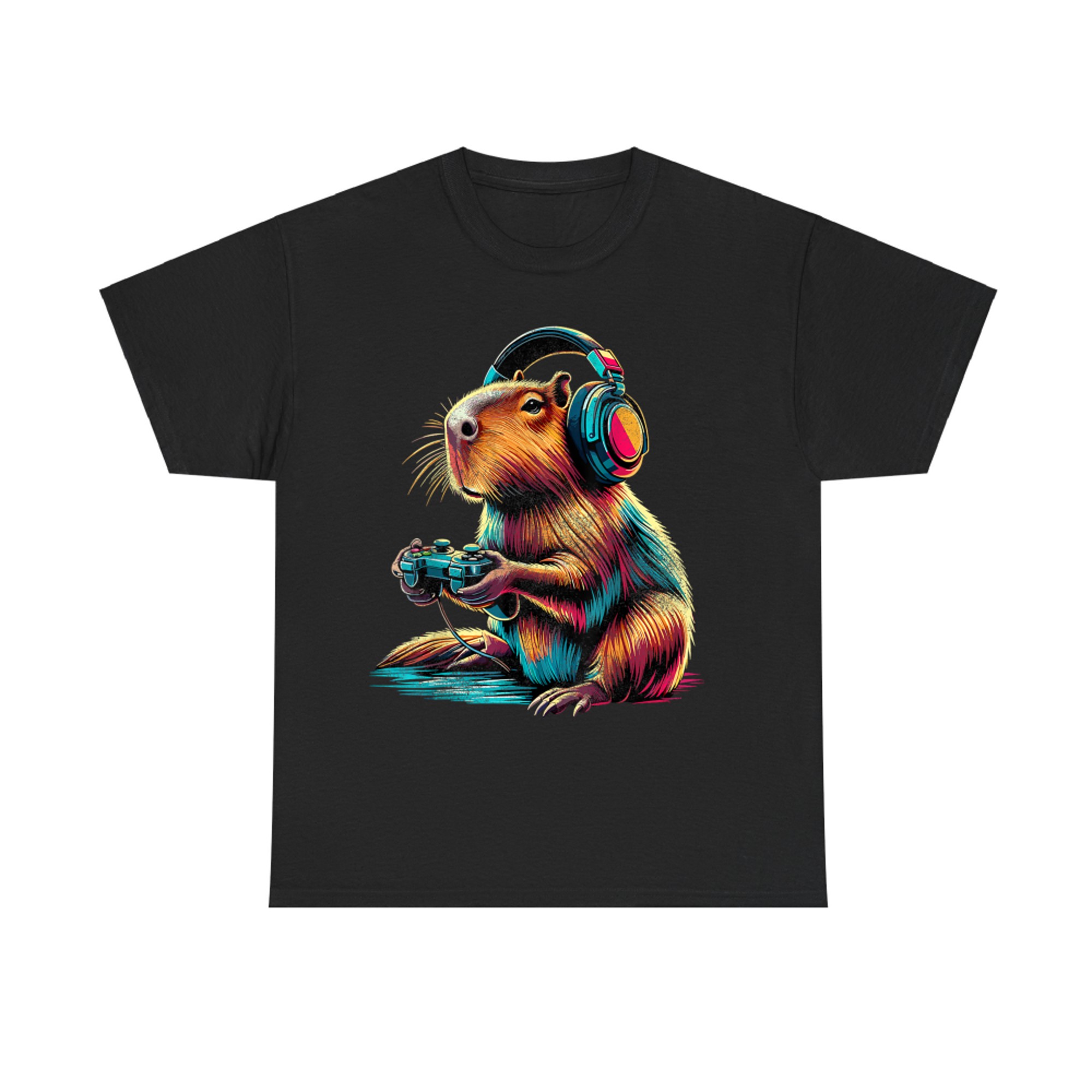 Capybara Funny Video Games Capybara T-Shirt
