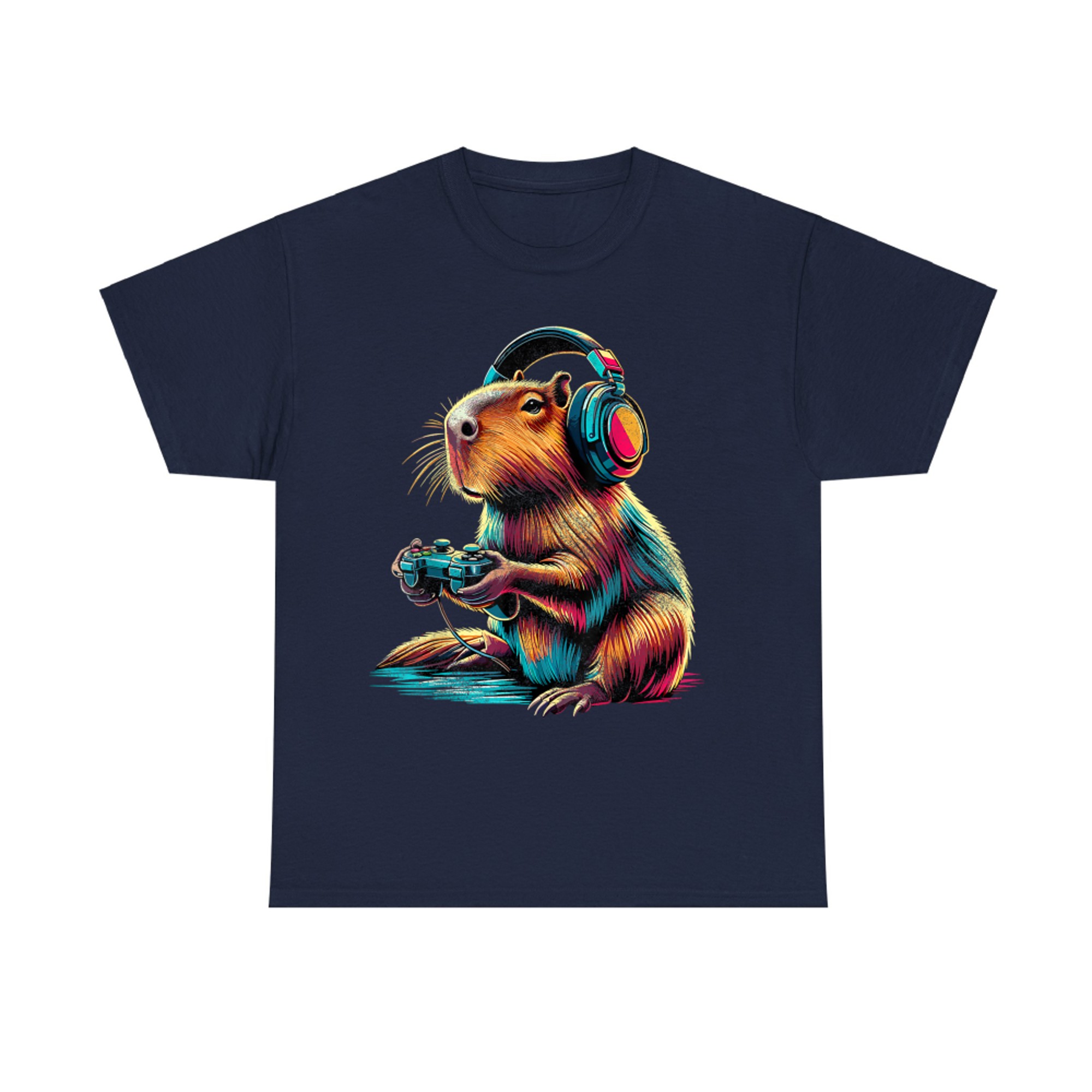 Capybara Funny Video Games Capybara T-Shirt