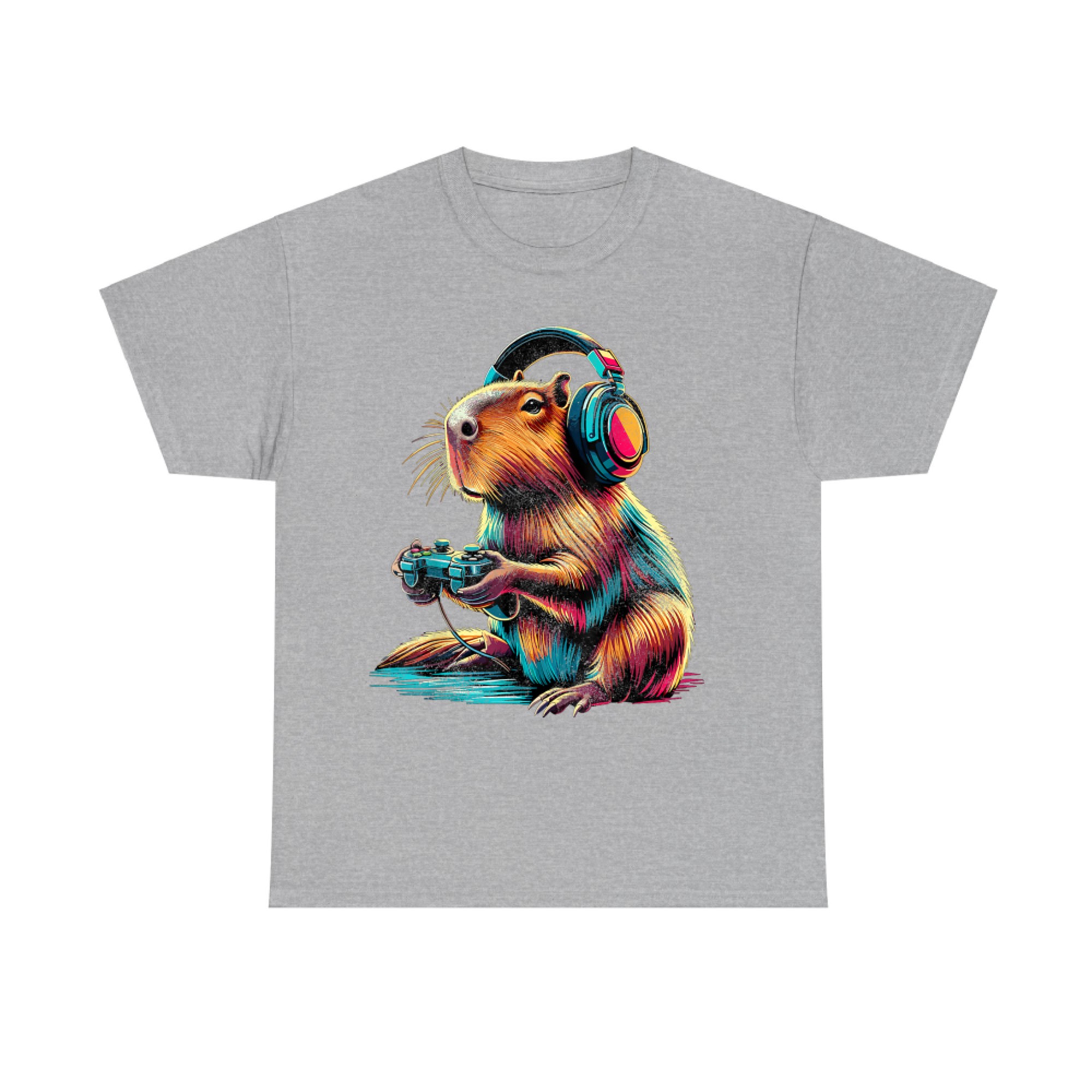 Capybara Funny Video Games Capybara T-Shirt