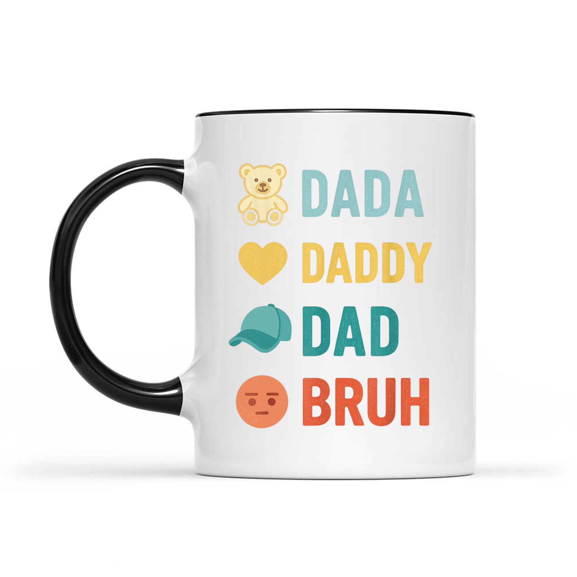 Dada Daddy Dad Bruh Funny Husband Dad Father's Day Mug