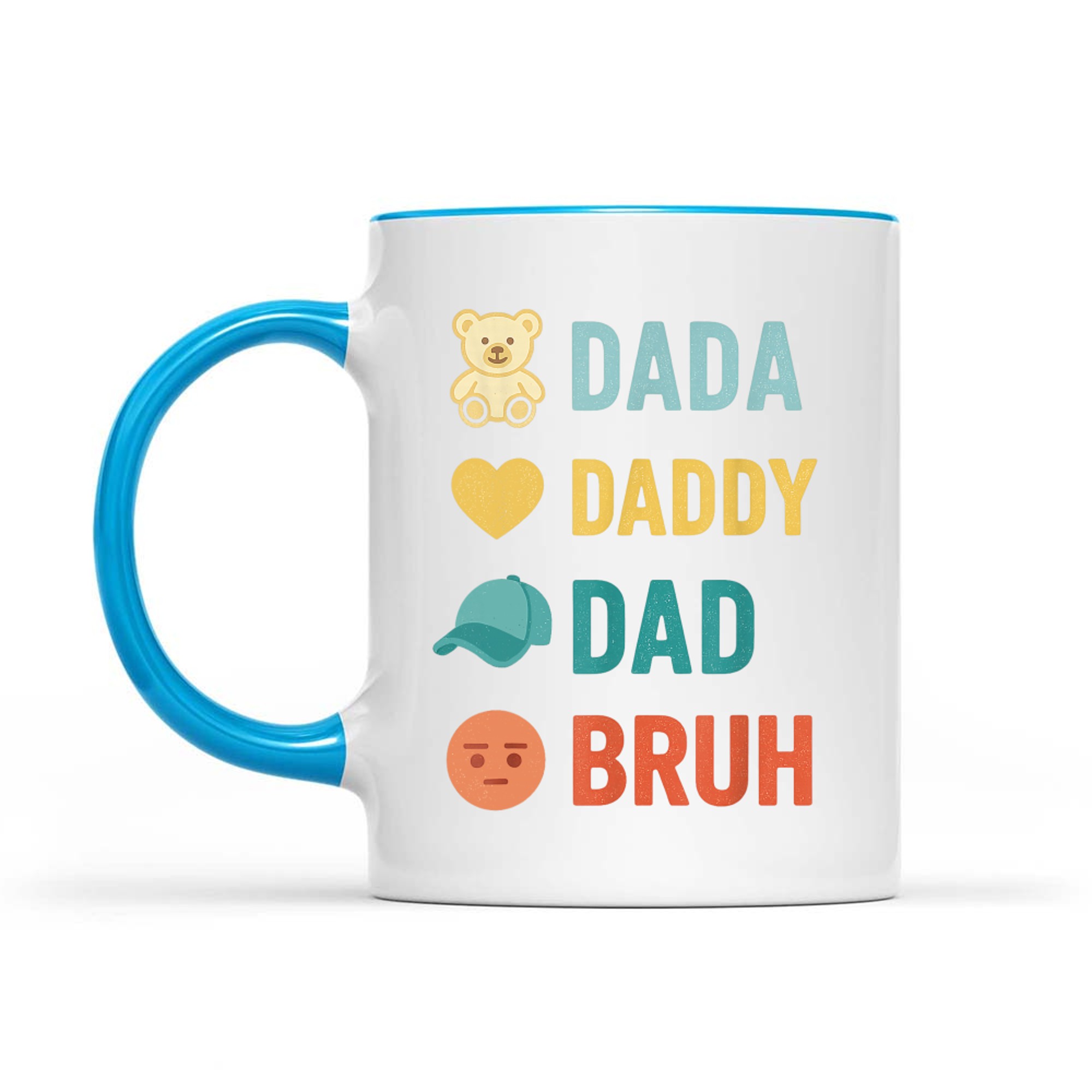 Dada Daddy Dad Bruh Funny Husband Dad Father's Day Mug