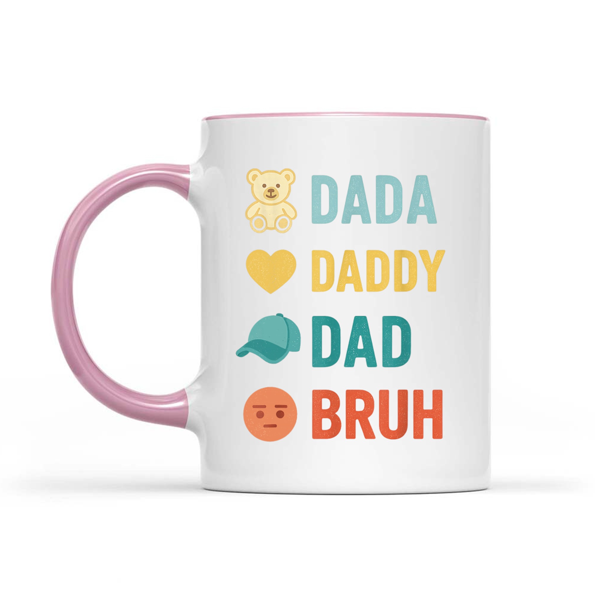 Dada Daddy Dad Bruh Funny Husband Dad Father's Day Mug