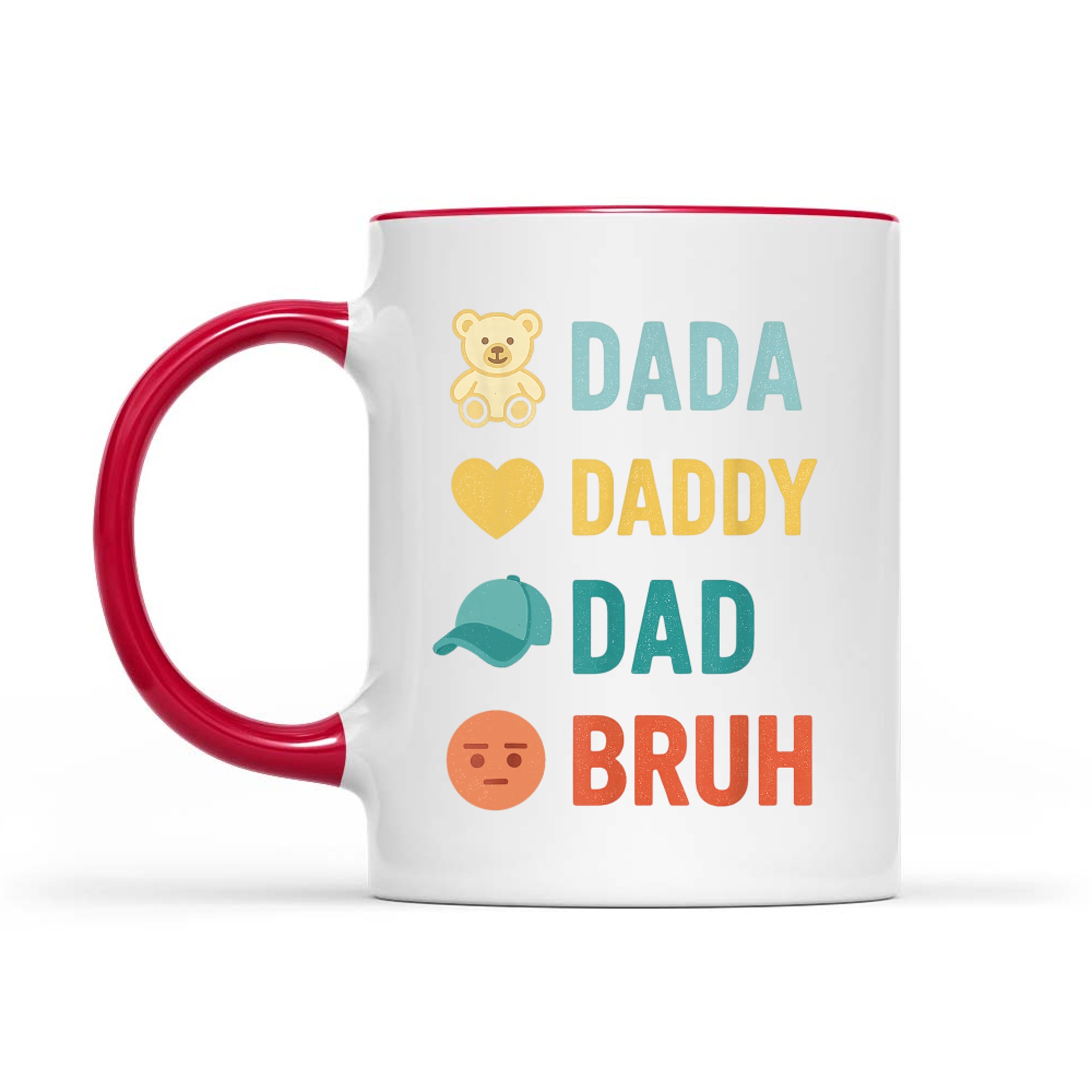 Dada Daddy Dad Bruh Funny Husband Dad Father's Day Mug