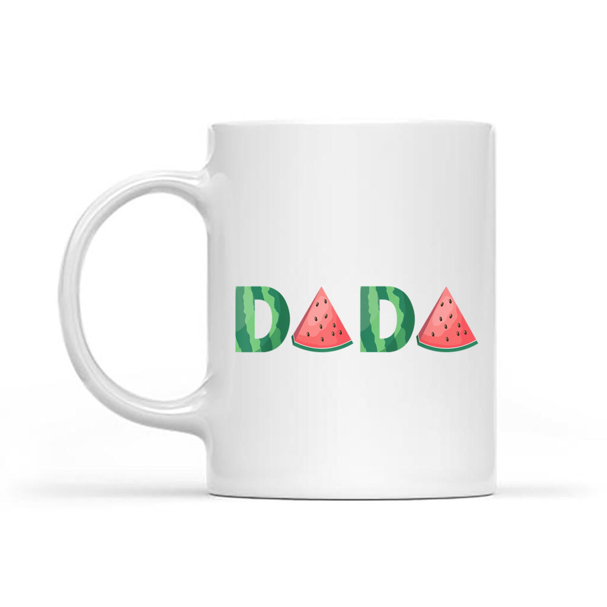 Dada Watermelon Funny Dad Summer Cute Father’s Day Fruit Mug