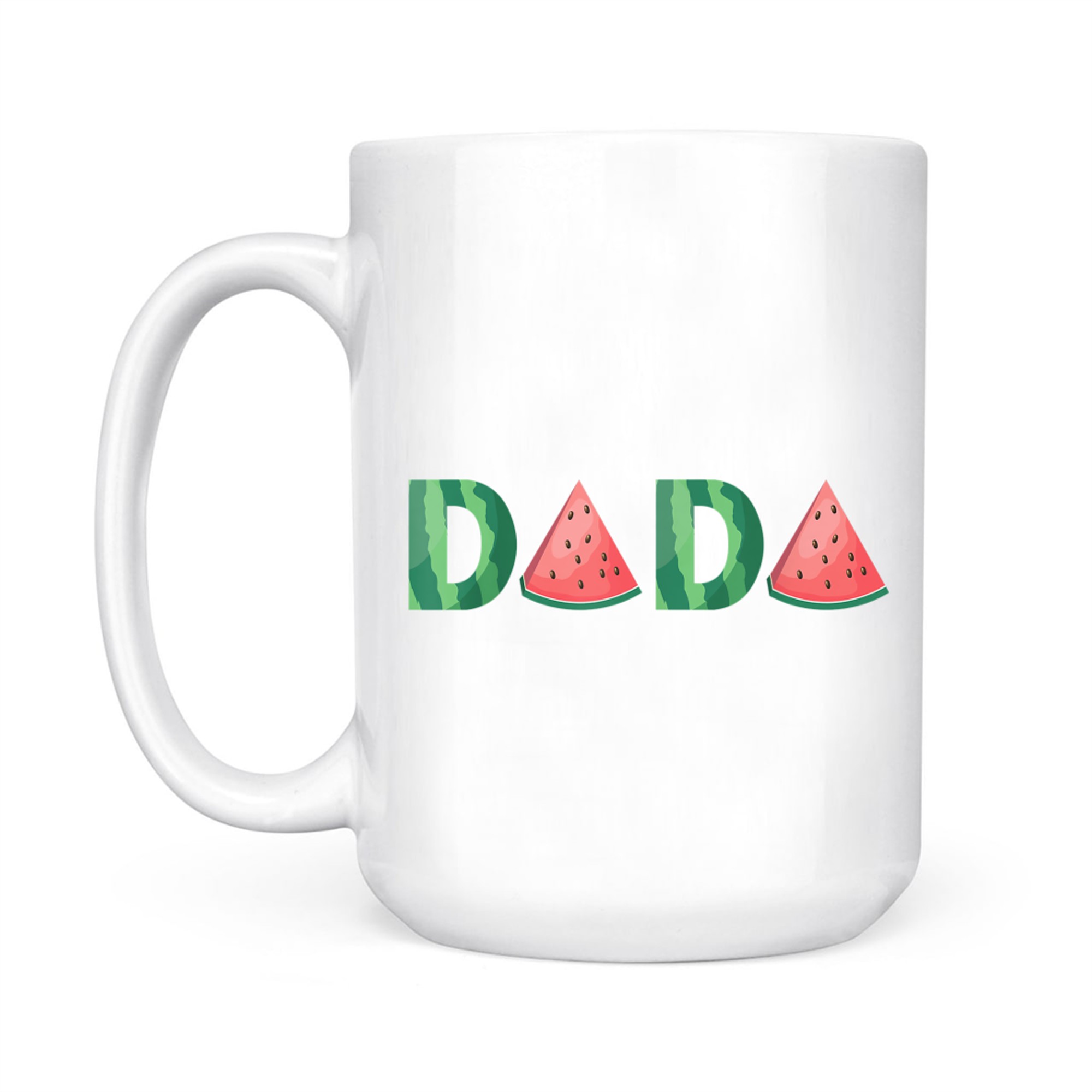 Dada Watermelon Funny Dad Summer Cute Father’s Day Fruit Mug