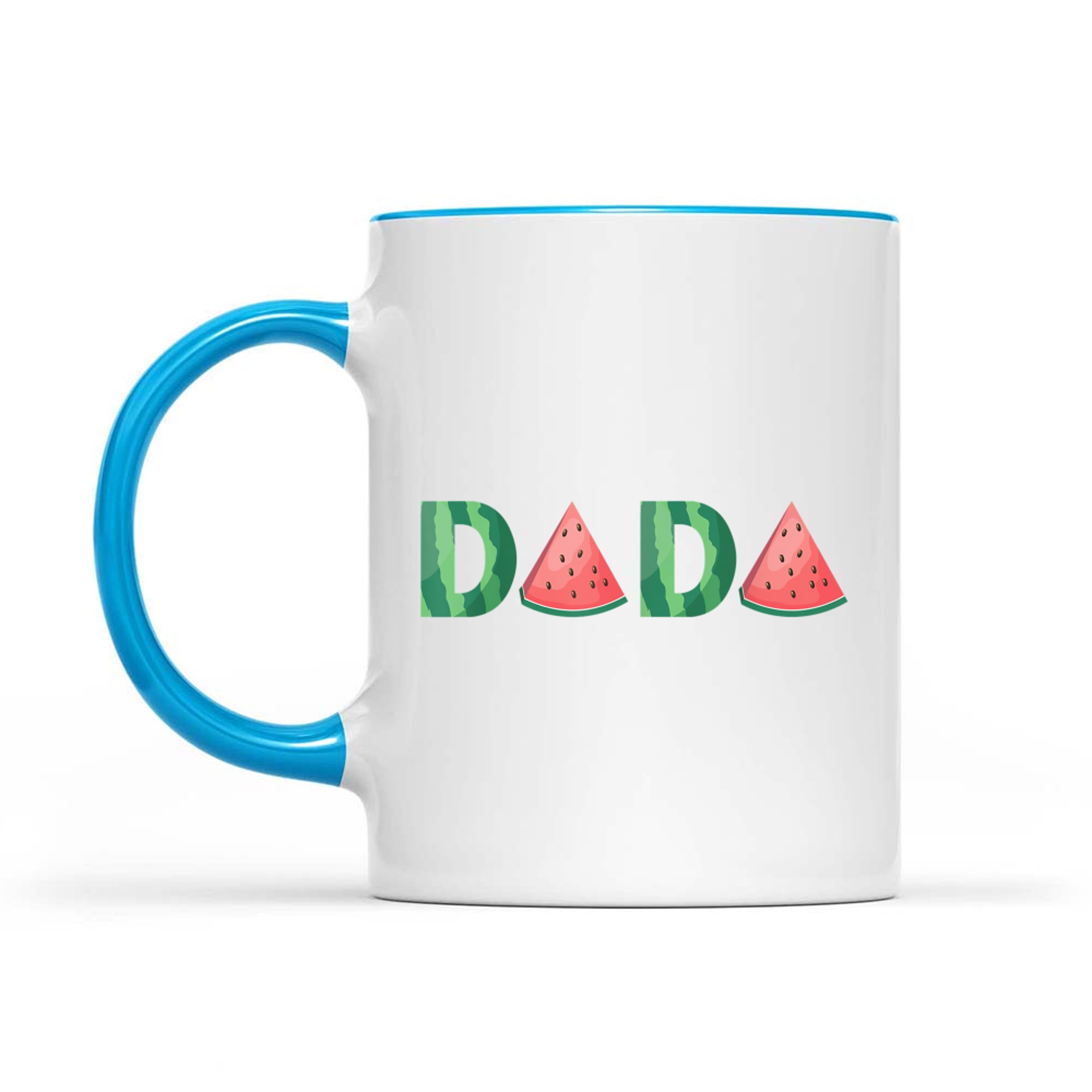 Dada Watermelon Funny Dad Summer Cute Father’s Day Fruit Mug
