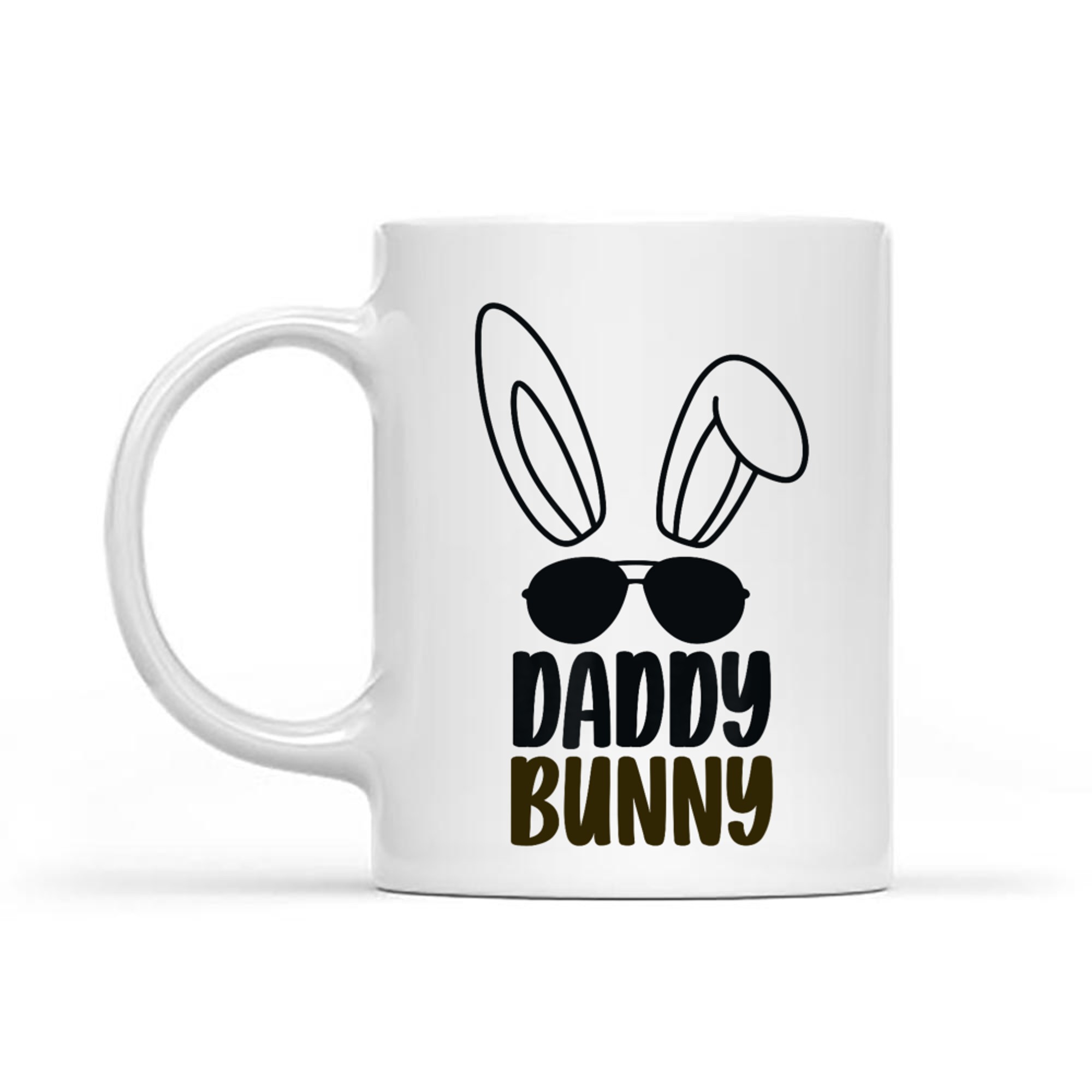 Daddy Bunny Funny Easter Dad Cute Papa Bunny Mug