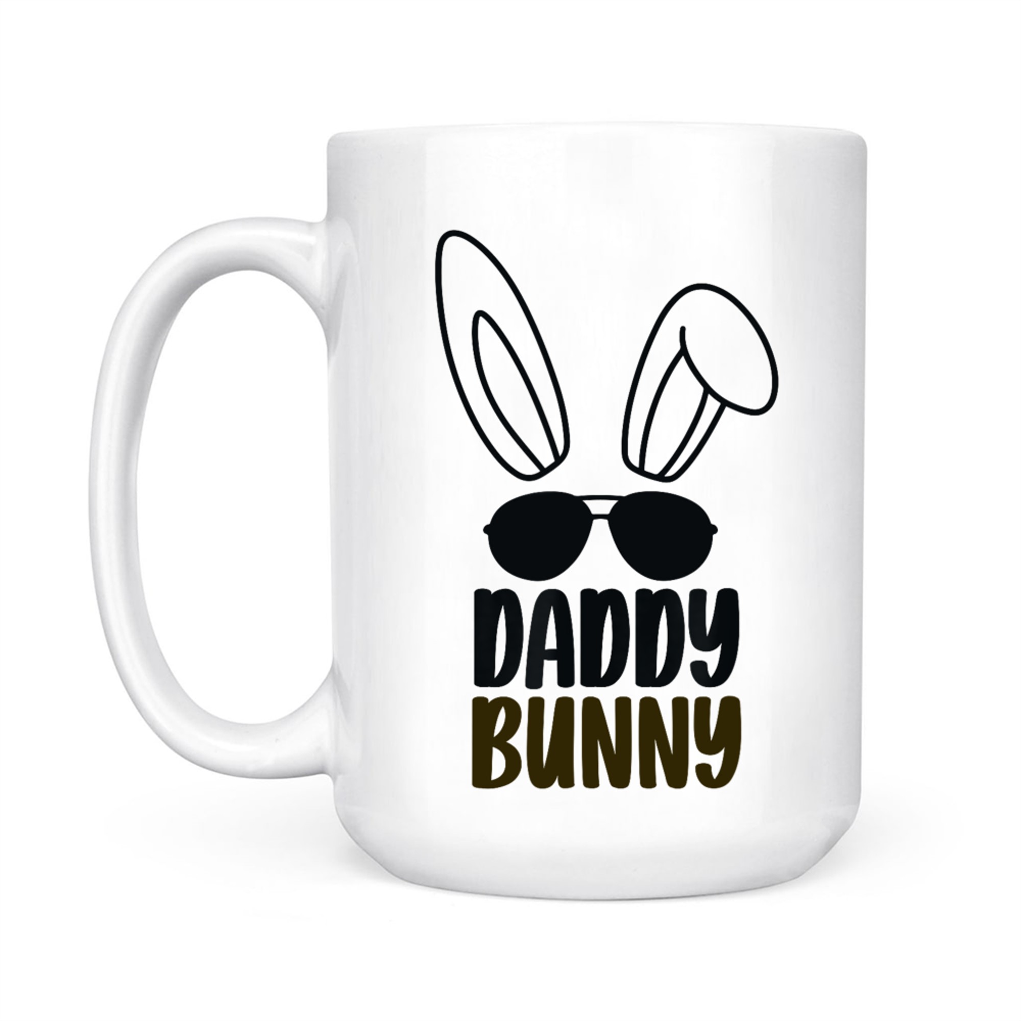 Daddy Bunny Funny Easter Dad Cute Papa Bunny Mug