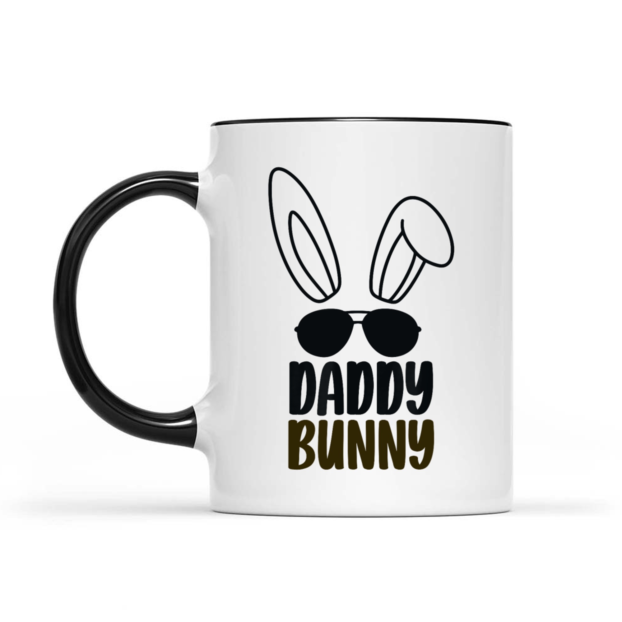 Daddy Bunny Funny Easter Dad Cute Papa Bunny Mug