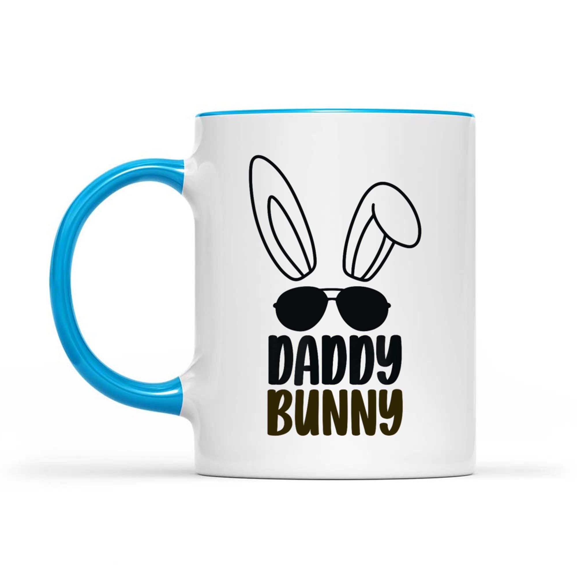 Daddy Bunny Funny Easter Dad Cute Papa Bunny Mug
