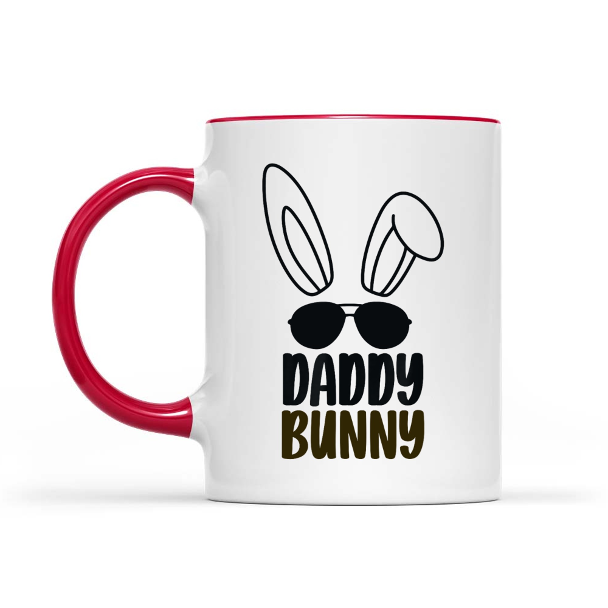 Daddy Bunny Funny Easter Dad Cute Papa Bunny Mug