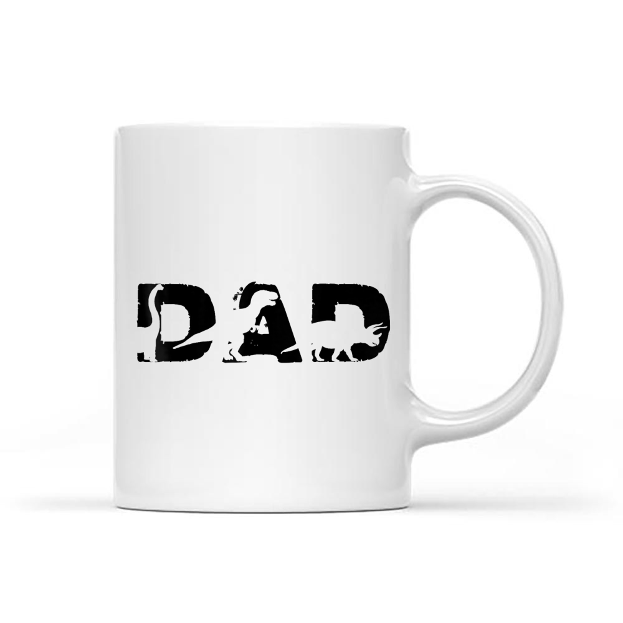 Dinosaur Dad Funny T-Rex Father's Day Daddy Cute Dino Dad Mug